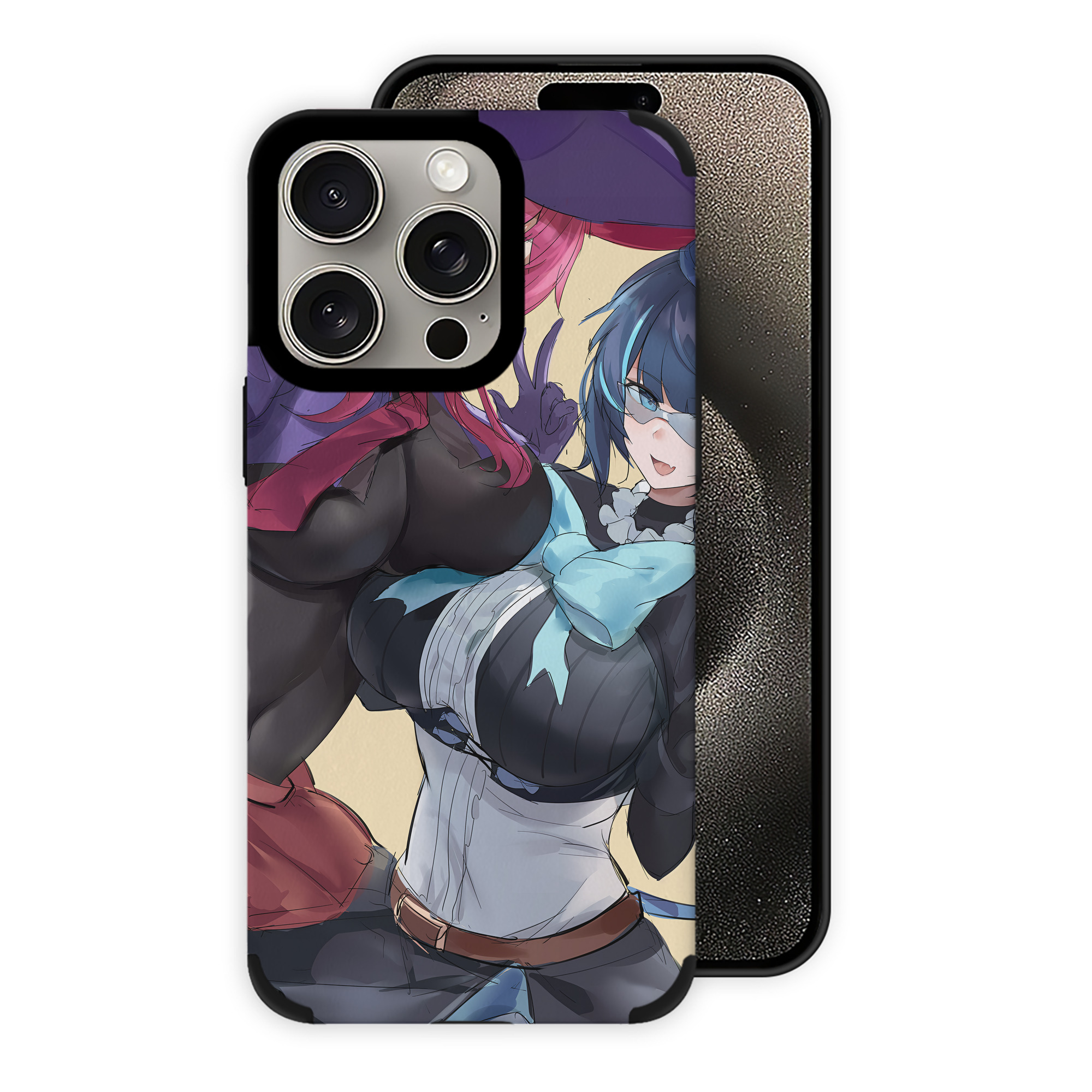 （画像用） 遊☆戯☆王 Yu-Gi-Oh! 【iPhone15ProMax対応】 PUレザー スマホケース 耐衝撃＆黄変防止