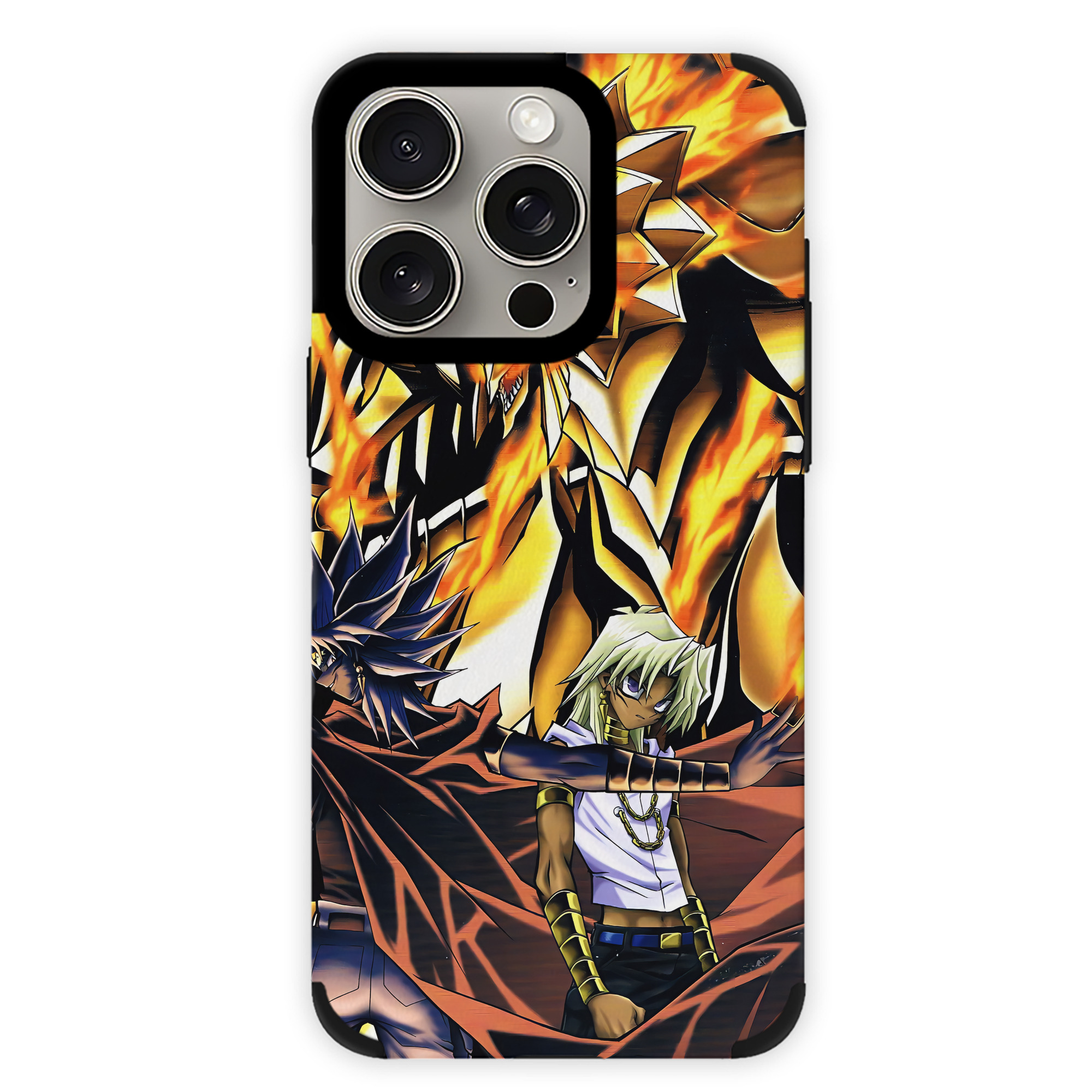 （画像用） 遊☆戯☆王 Yu-Gi-Oh! 【iPhone15ProMax対応】 PUレザー スマホケース 耐衝撃＆黄変防止