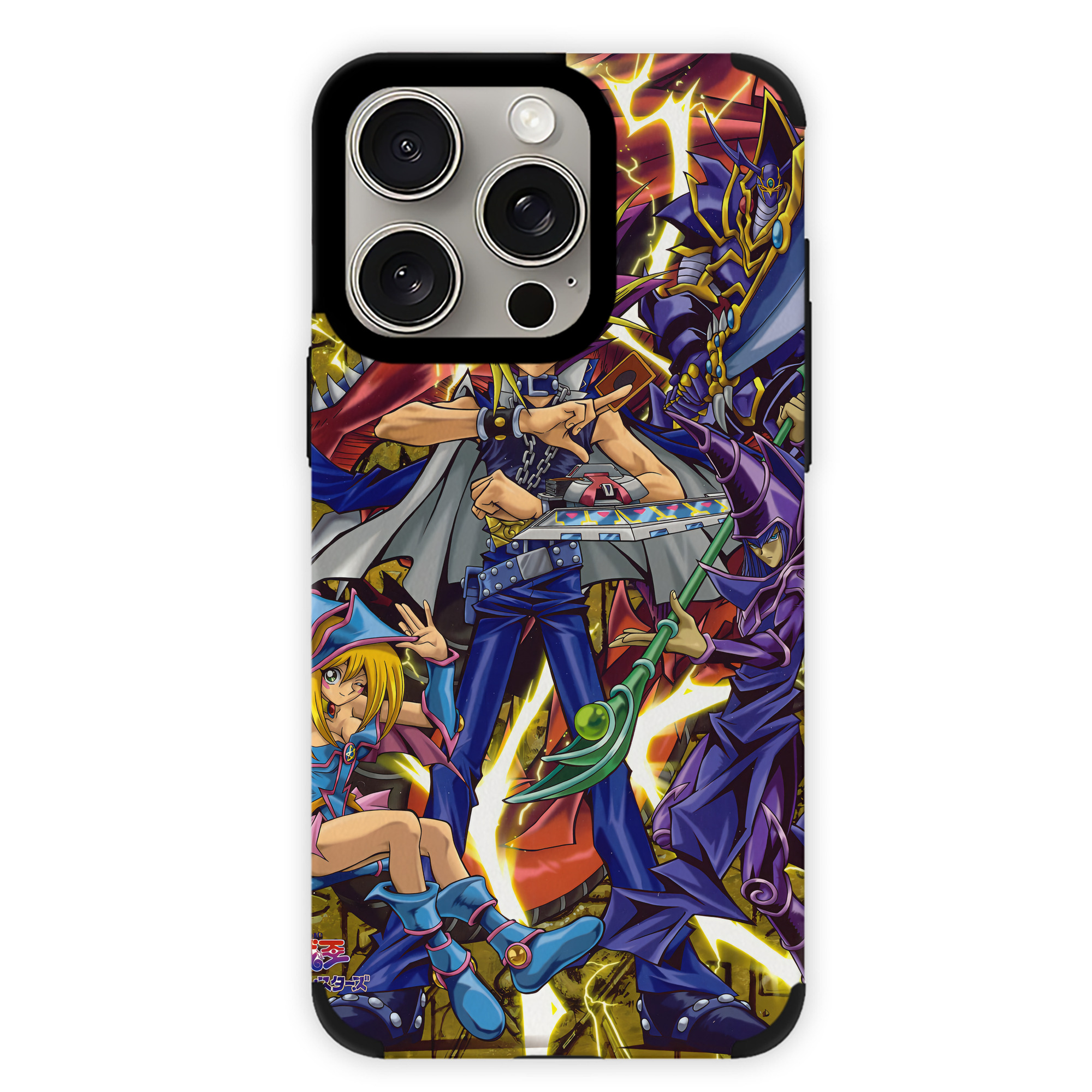 遊☆戯☆王 Yu-Gi-Oh! 【iPhone15ProMax対応】 PUレザー スマホケース 耐衝撃＆黄変防止