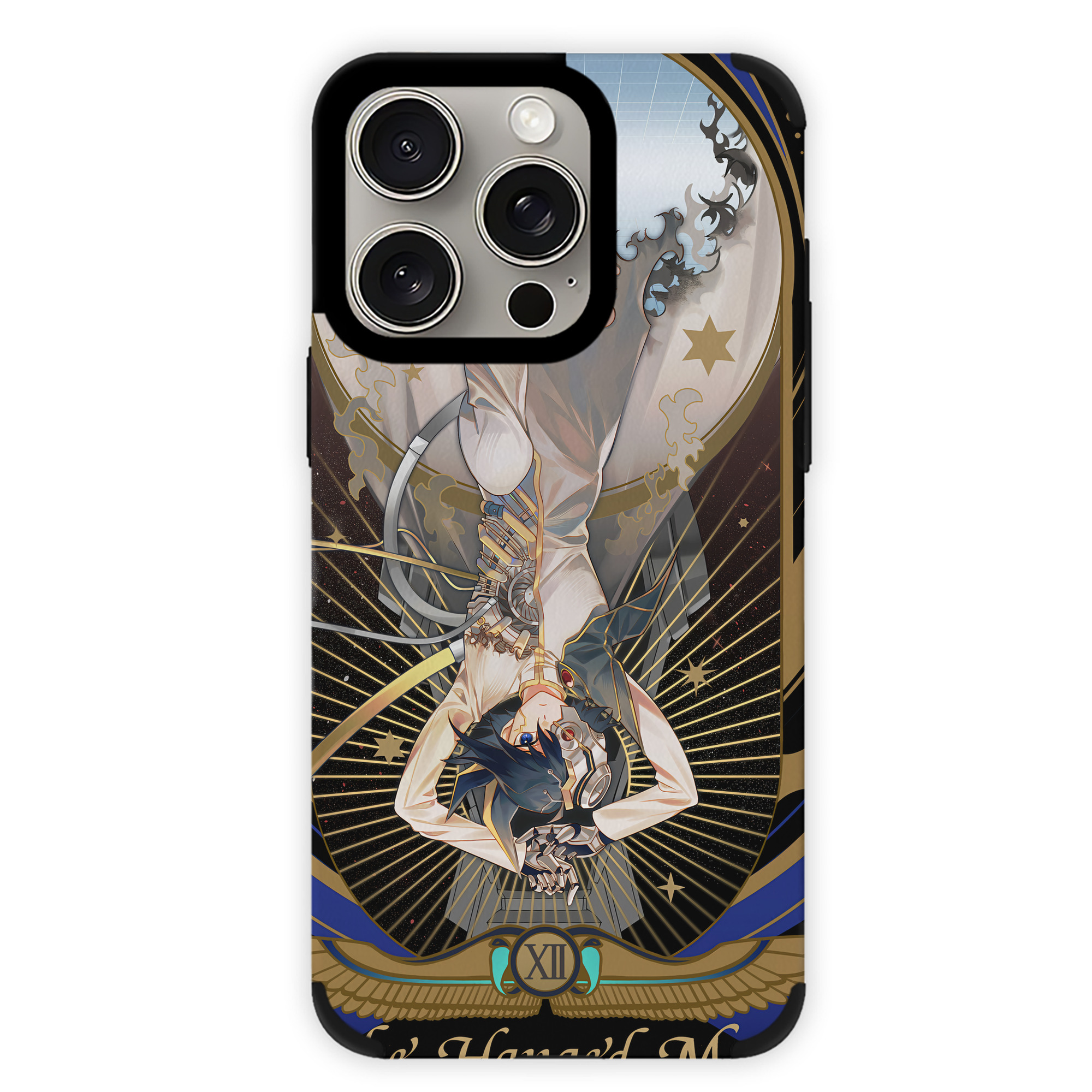 遊☆戯☆王 Yu-Gi-Oh! 【iPhone15ProMax対応】 PUレザー スマホケース 耐衝撃＆黄変防止