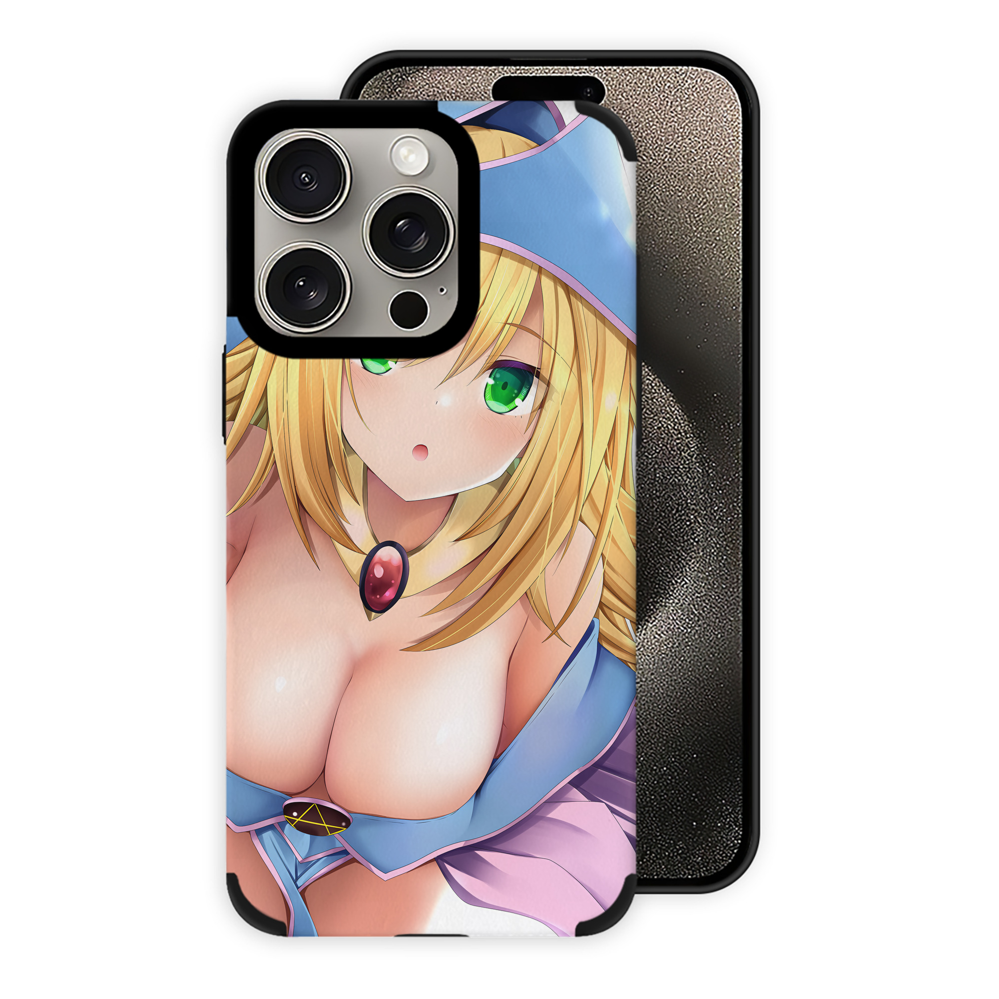 （画像用） 遊☆戯☆王 Yu-Gi-Oh! 【iPhone15ProMax対応】 PUレザー スマホケース 耐衝撃＆黄変防止