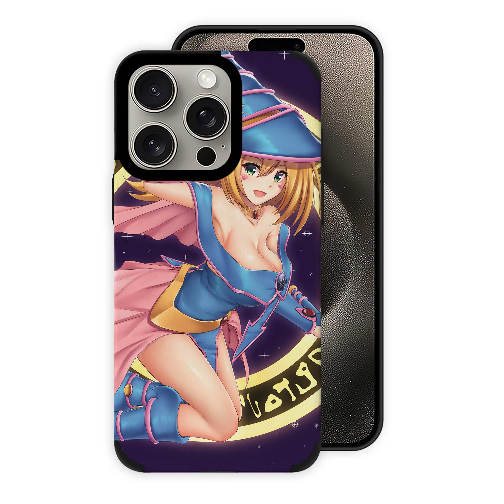 遊☆戯☆王 Yu-Gi-Oh! 【iPhone15ProMax対応】 PUレザー スマホケース 耐衝撃＆黄変防止