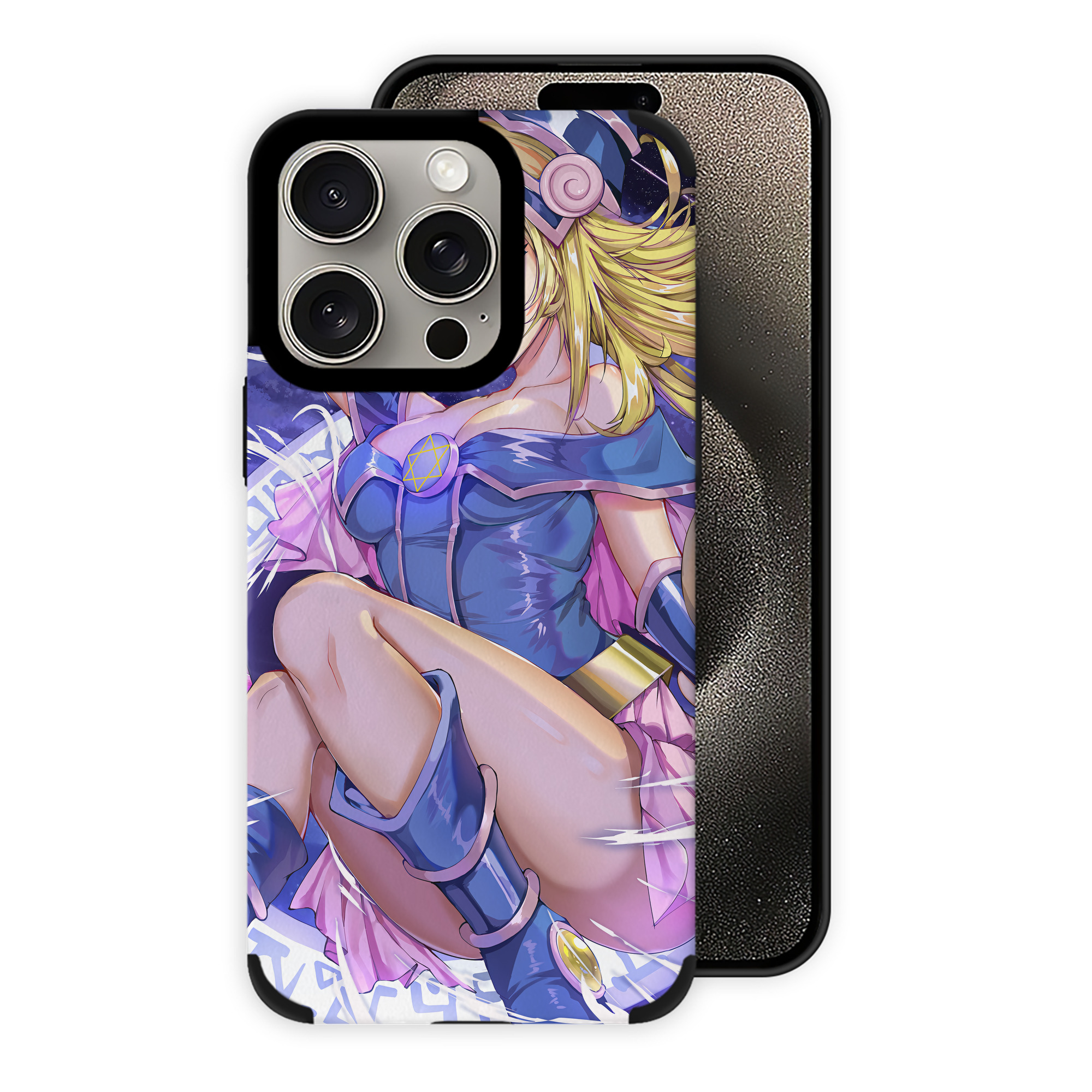 遊☆戯☆王 Yu-Gi-Oh! 【iPhone15ProMax対応】 PUレザー スマホケース 耐衝撃＆黄変防止