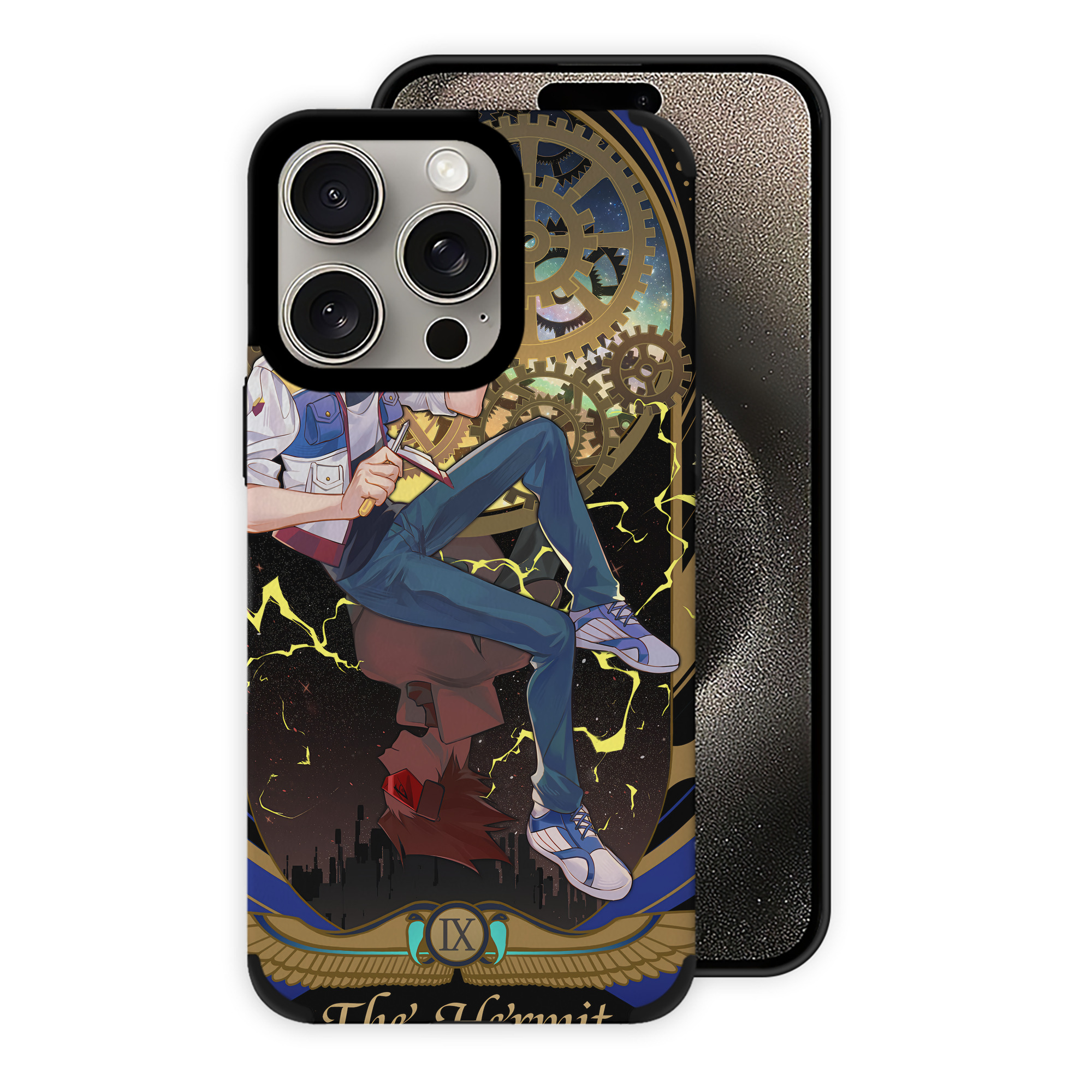 遊☆戯☆王 Yu-Gi-Oh! 【iPhone15ProMax対応】 PUレザー スマホケース 耐衝撃＆黄変防止