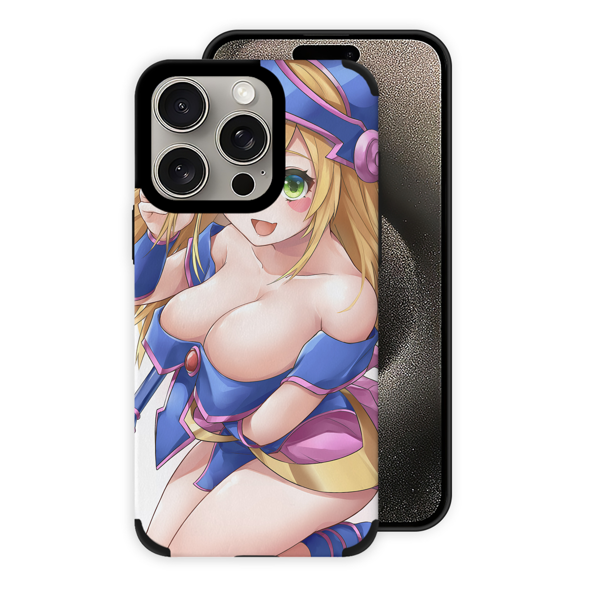 遊☆戯☆王 Yu-Gi-Oh! 【iPhone15ProMax対応】 PUレザー スマホケース 耐衝撃＆黄変防止
