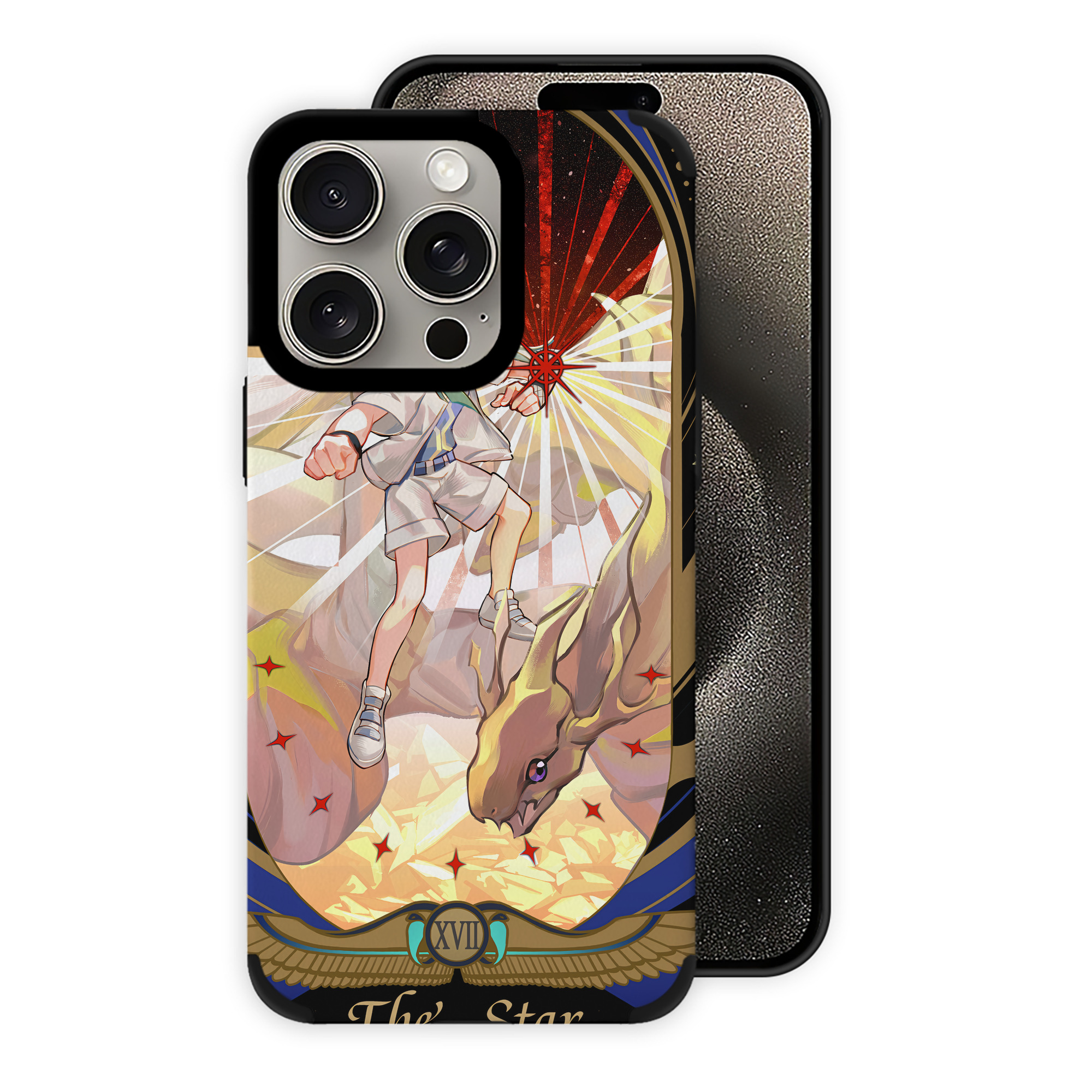（画像用） 遊☆戯☆王 Yu-Gi-Oh! 【iPhone15ProMax対応】 PUレザー スマホケース 耐衝撃＆黄変防止