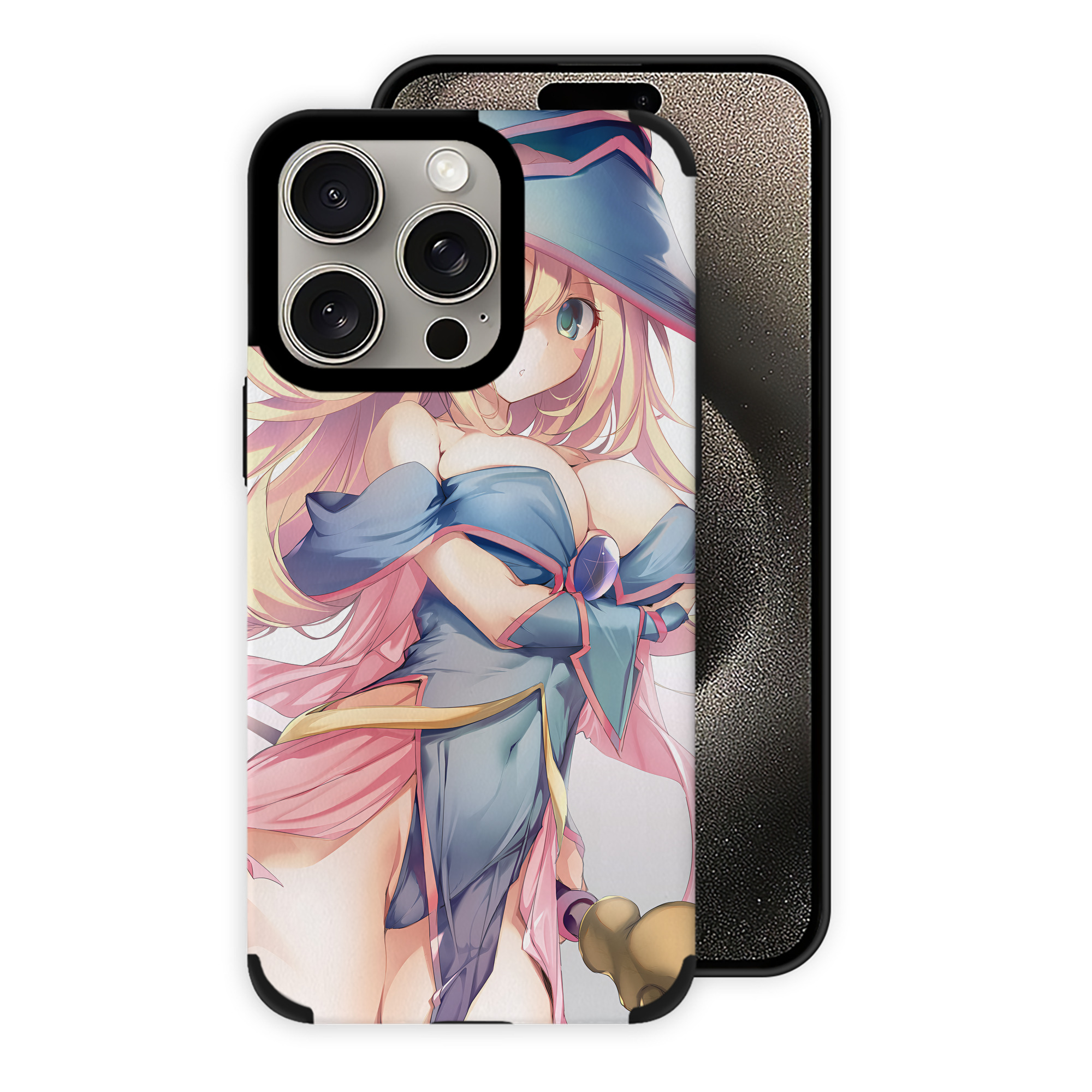 遊☆戯☆王 Yu-Gi-Oh! 【iPhone15ProMax対応】 PUレザー スマホケース 耐衝撃＆黄変防止