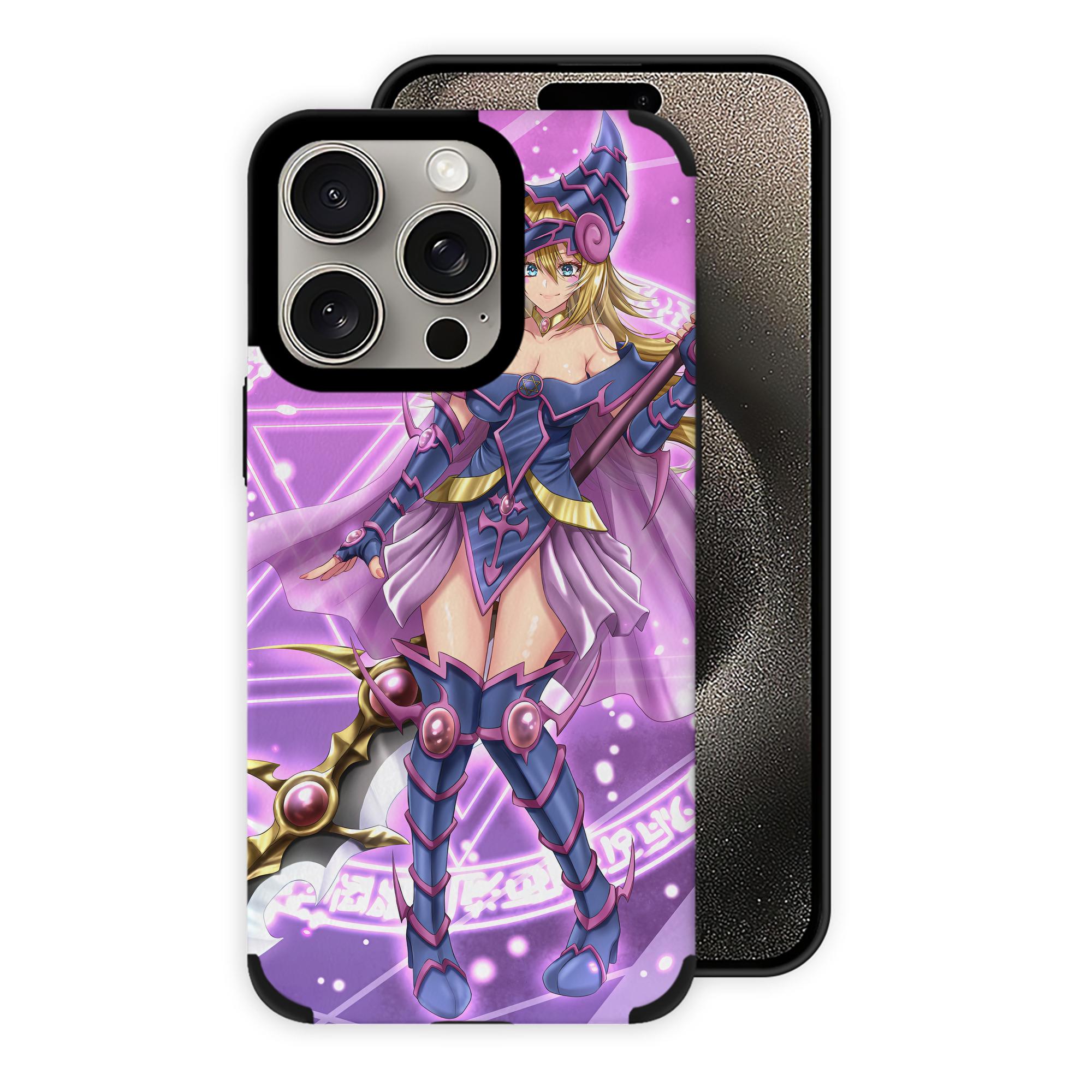 （画像用） 遊☆戯☆王 Yu-Gi-Oh! 【iPhone15ProMax対応】 PUレザー スマホケース 耐衝撃＆黄変防止