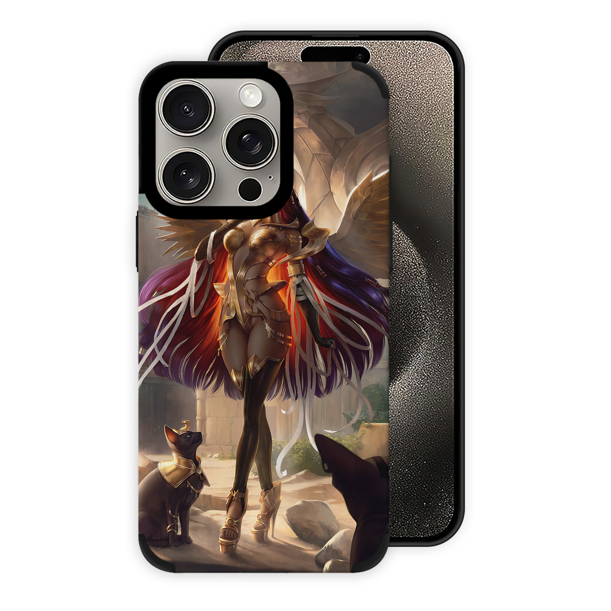（画像用） 遊☆戯☆王 Yu-Gi-Oh! 【iPhone15ProMax対応】 PUレザー スマホケース 耐衝撃＆黄変防止