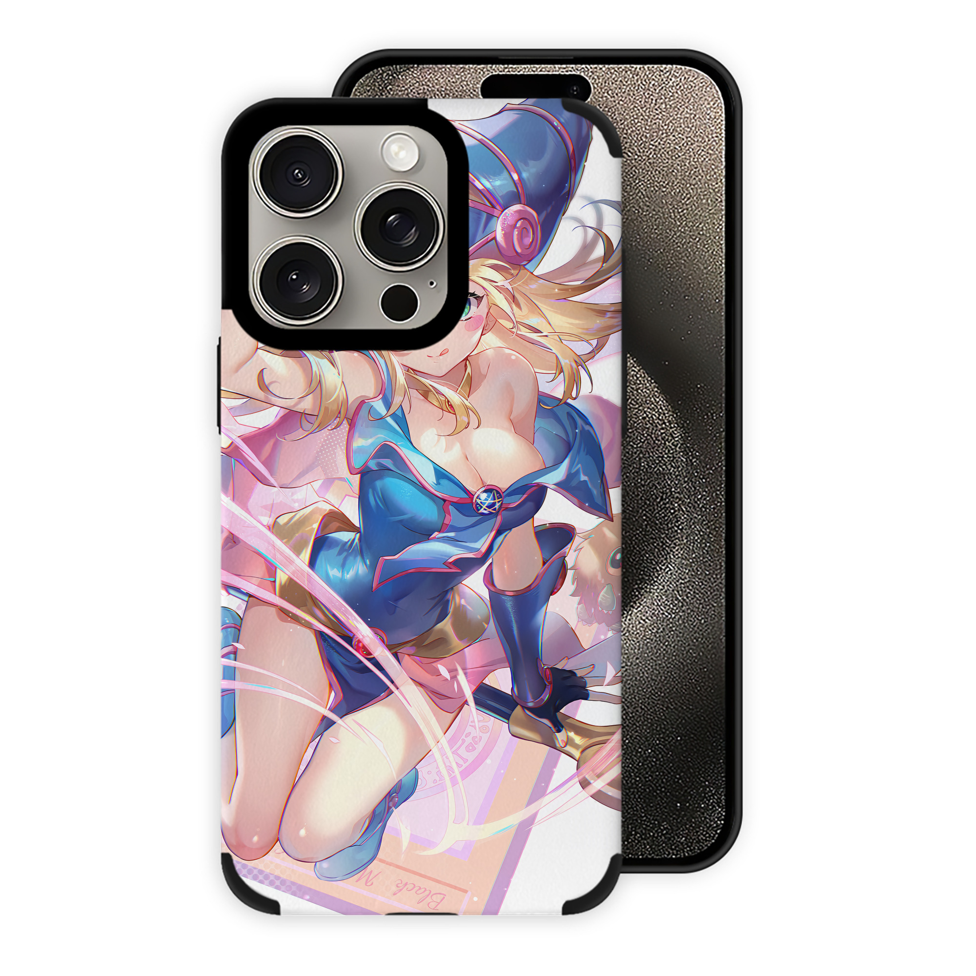 遊☆戯☆王 Yu-Gi-Oh! 【iPhone15ProMax対応】 PUレザー スマホケース 耐衝撃＆黄変防止