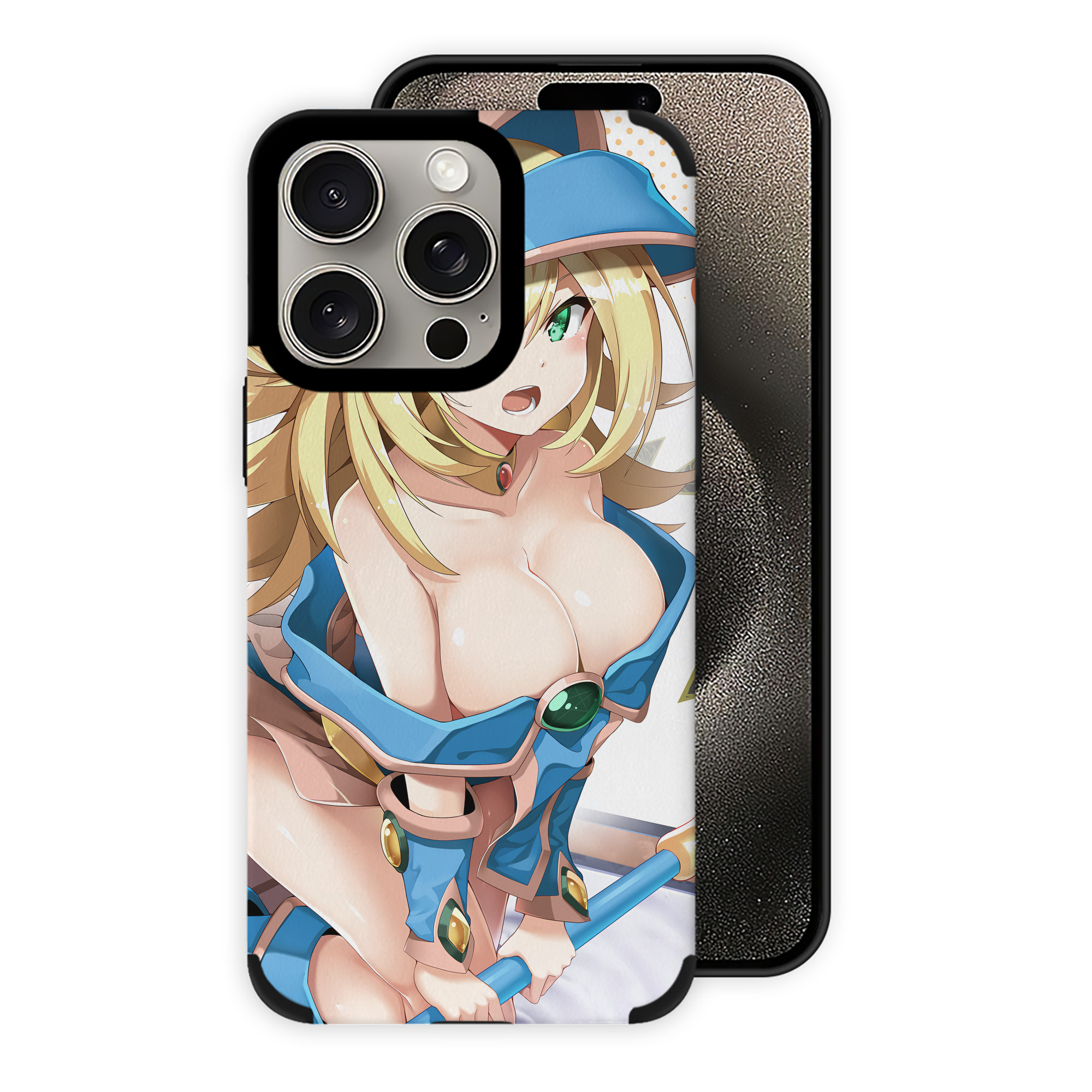 （画像用） 遊☆戯☆王 Yu-Gi-Oh! 【iPhone15ProMax対応】 PUレザー スマホケース 耐衝撃＆黄変防止