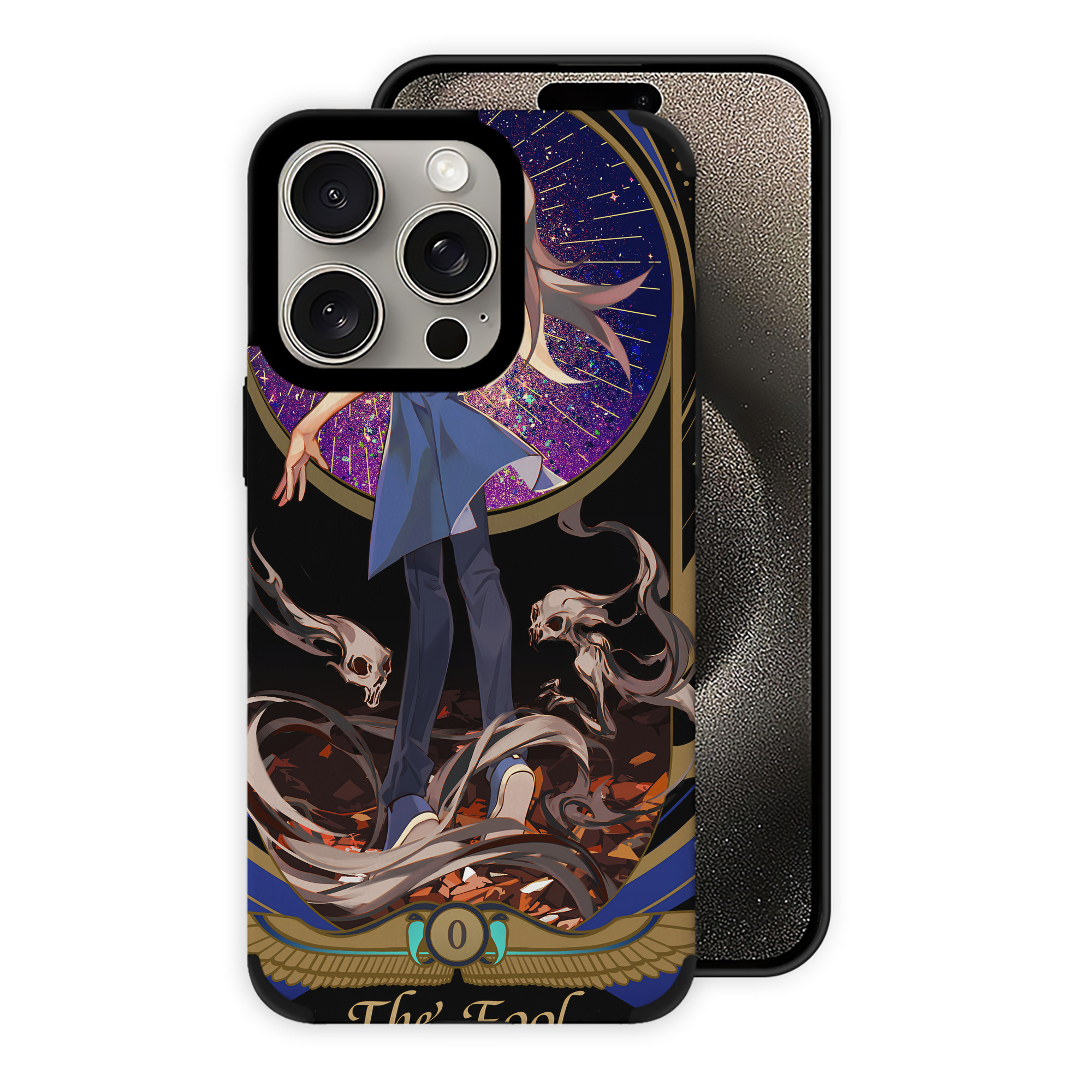 遊☆戯☆王 Yu-Gi-Oh! 【iPhone15ProMax対応】 PUレザー スマホケース 耐衝撃＆黄変防止