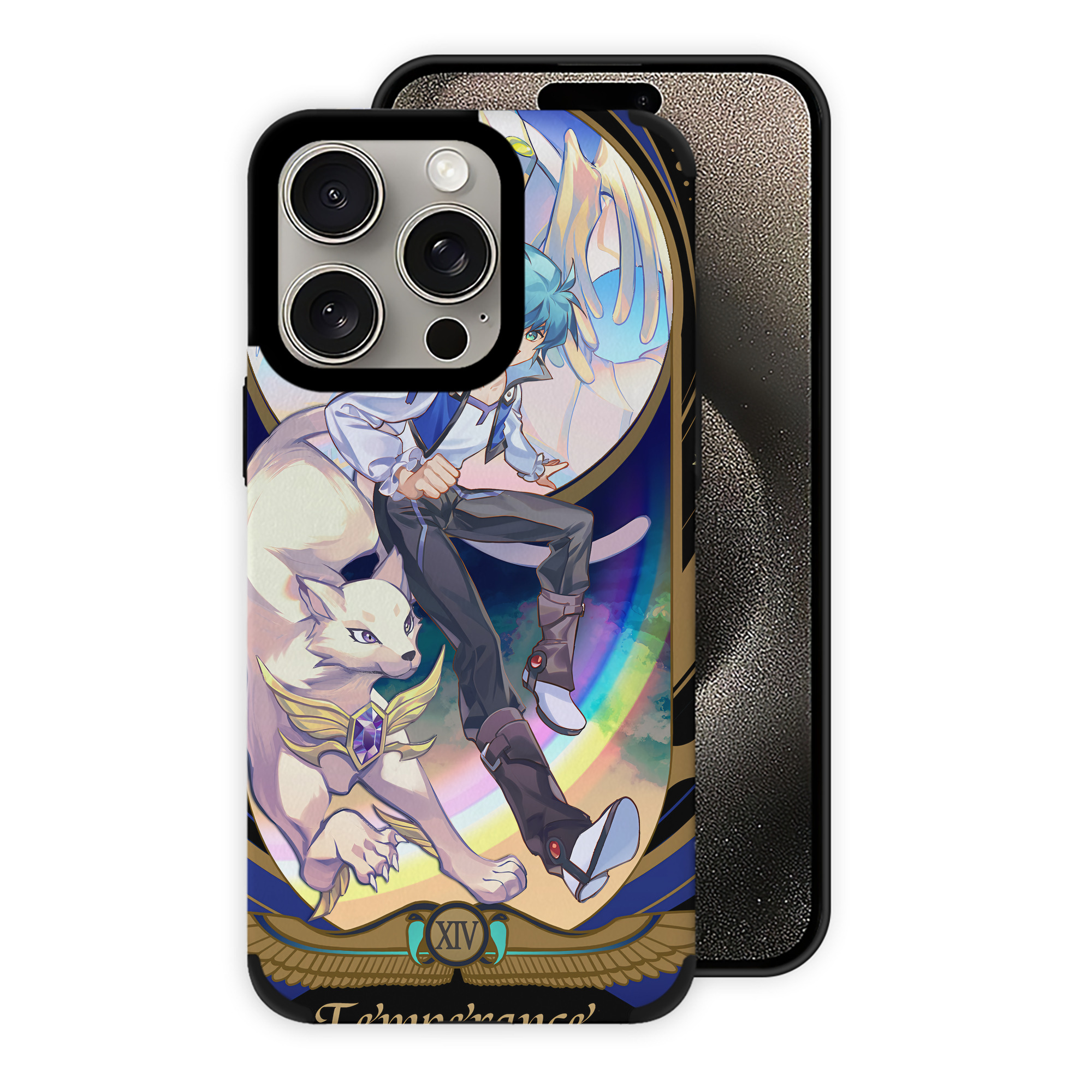 遊☆戯☆王 Yu-Gi-Oh! 【iPhone15ProMax対応】 PUレザー スマホケース 耐衝撃＆黄変防止