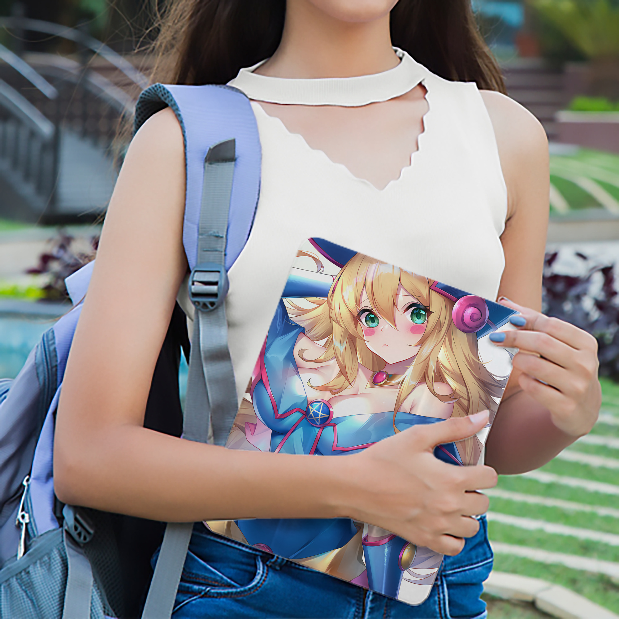 遊☆戯☆王 Yu-Gi-Oh! IPad ケース ペン収納付き 三つ折りスタンド PUレザー×シリコン 対応機種9.5/10.5/10.9インチ