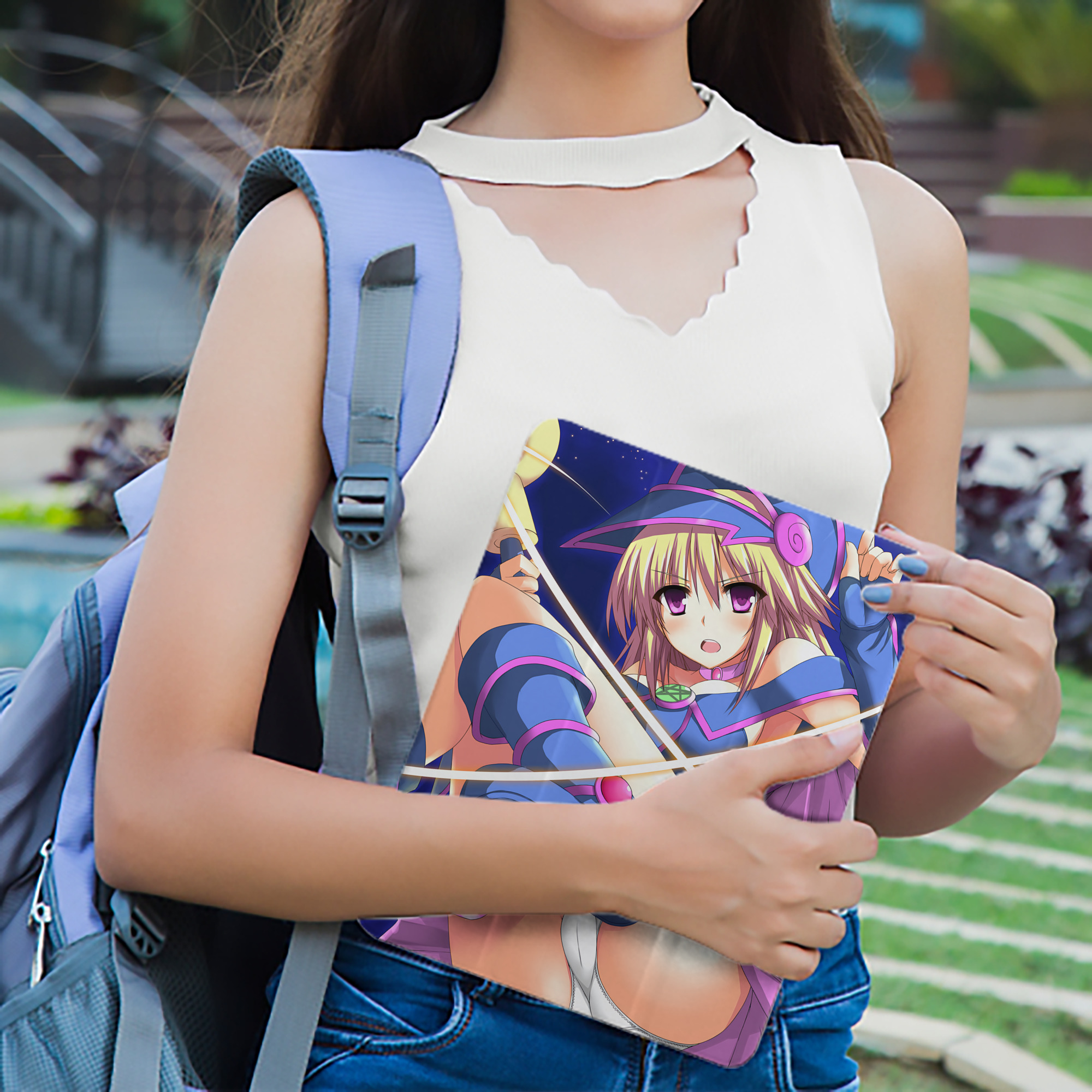 遊☆戯☆王 Yu-Gi-Oh! IPad ケース ペン収納付き 三つ折りスタンド PUレザー×シリコン 対応機種9.5/10.5/10.9インチ