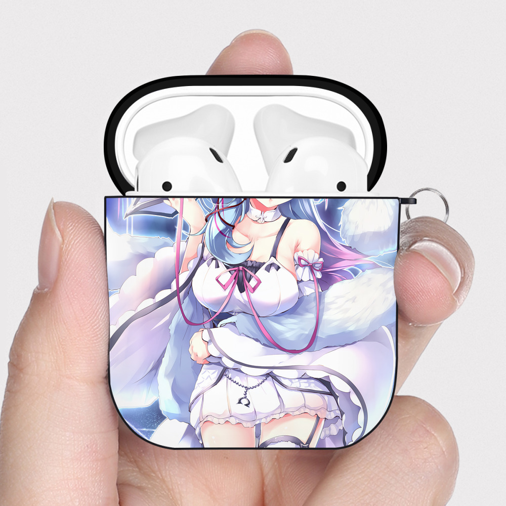 （画像用） 遊☆戯☆王 Yu-Gi-Oh! AirPods 第2世代保護ケース ハードシェル ブラック 耐衝撃・防指紋・カラビナ付き