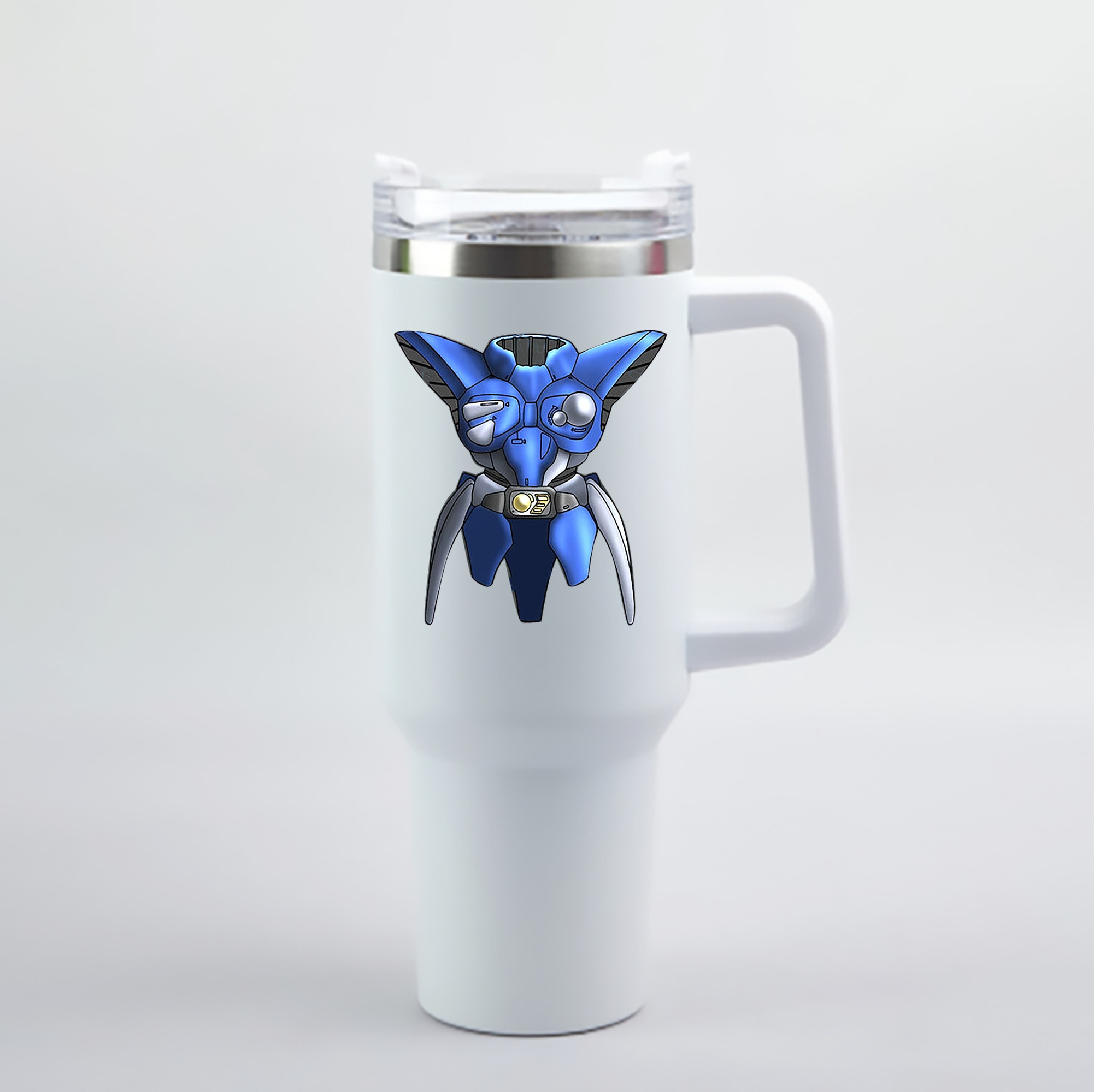 （画像用） 遊☆戯☆王 Yu-Gi-Oh! 1200mL車用タンブラー - クリスタルステッカー（プラスチックストロー付き）