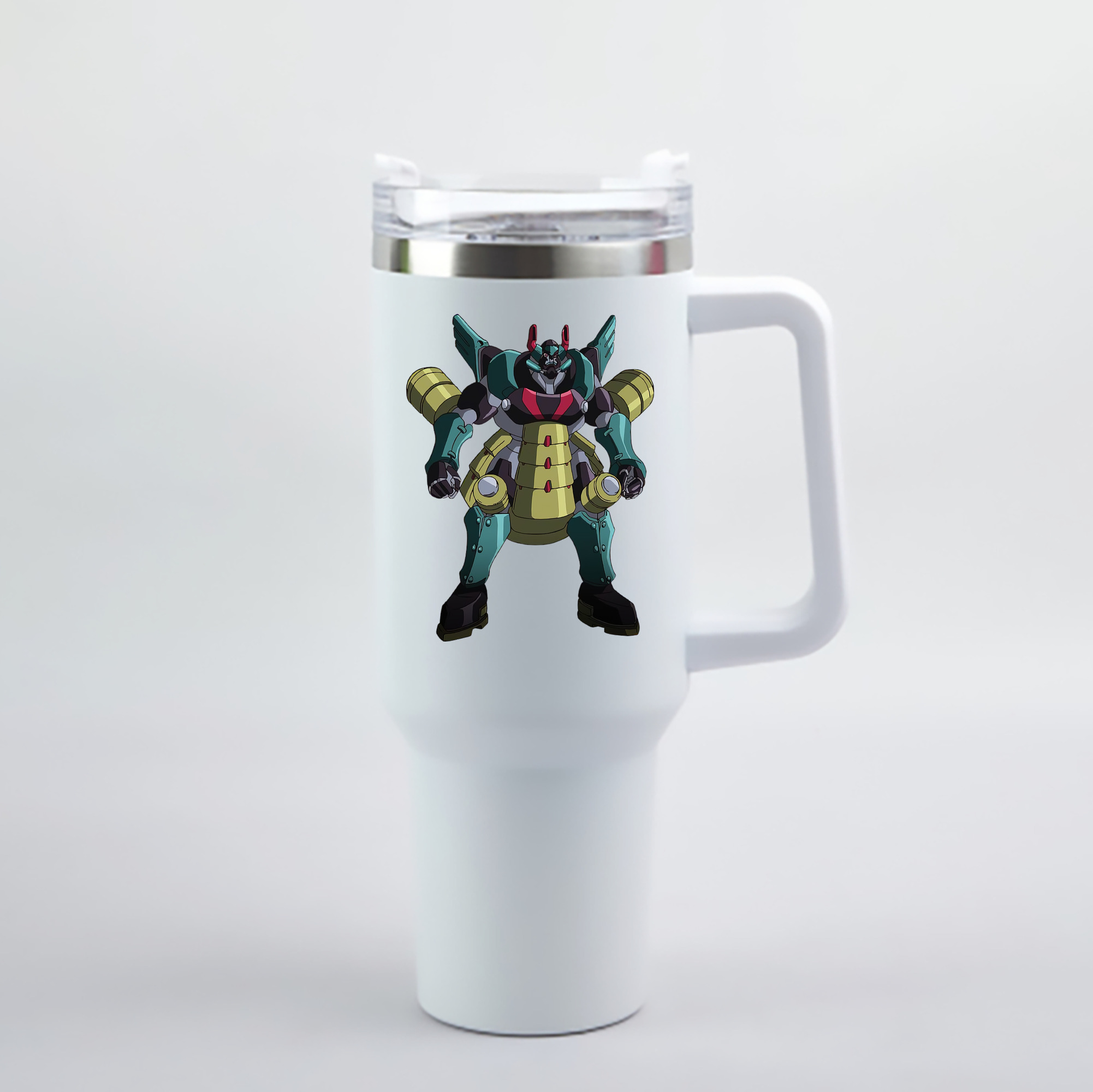 （画像用） 遊☆戯☆王 Yu-Gi-Oh! 1200mL車用タンブラー - クリスタルステッカー（プラスチックストロー付き）
