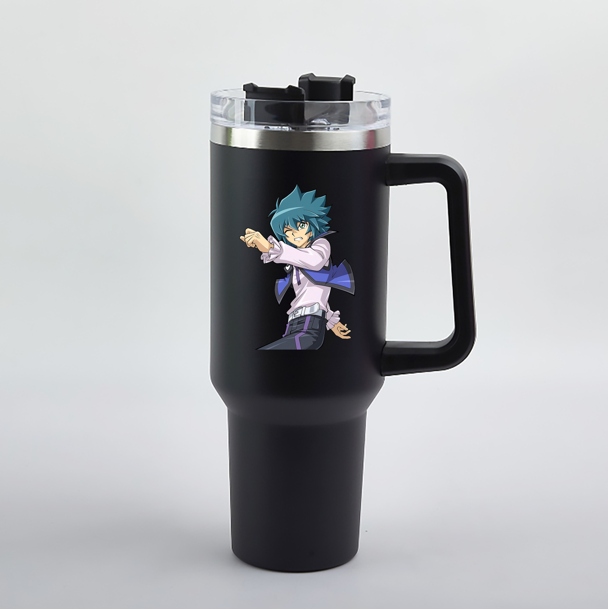 （画像用） 遊☆戯☆王 Yu-Gi-Oh! 1200mL車用タンブラー（カラープリント）