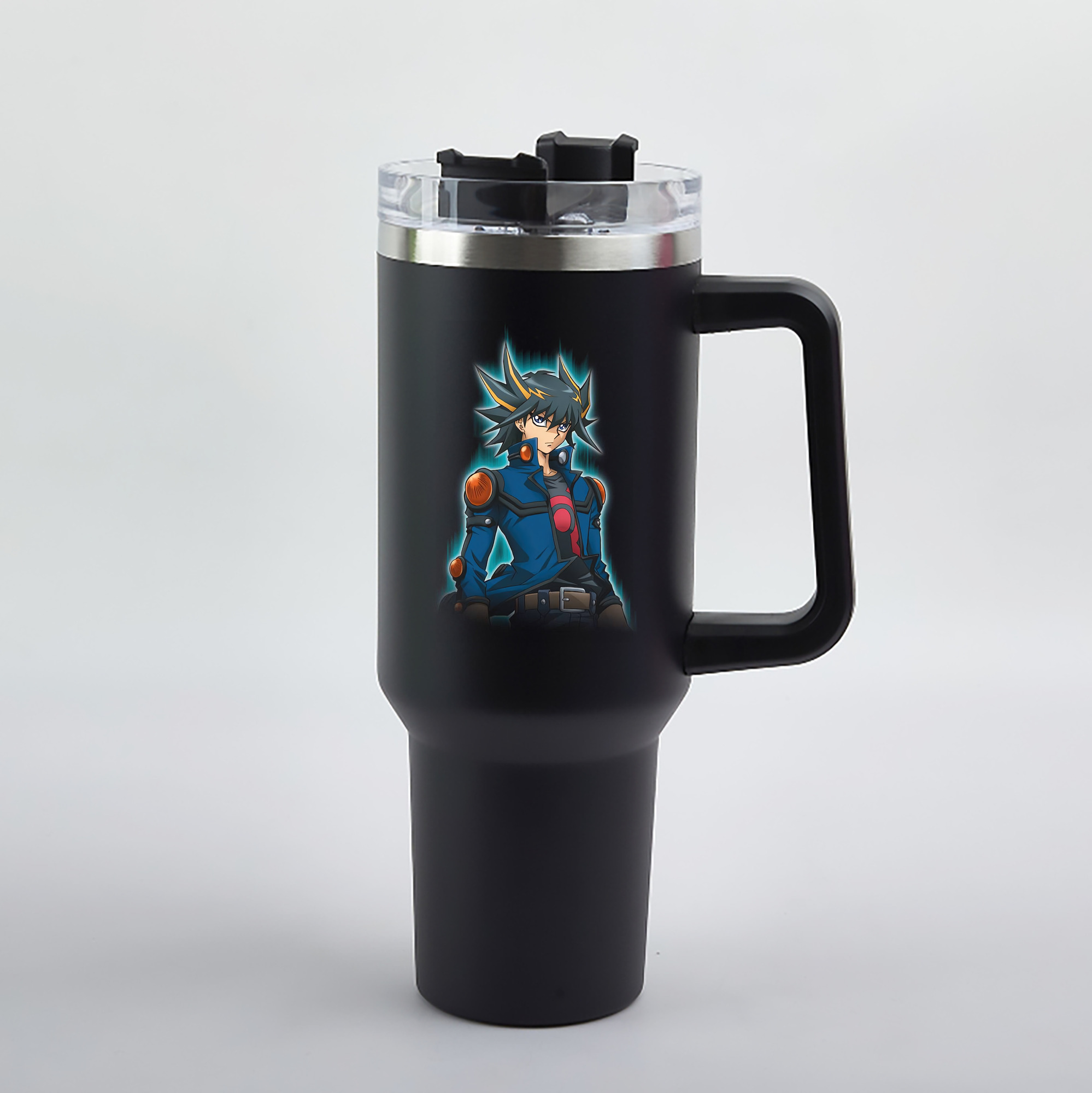 （画像用） 遊☆戯☆王 Yu-Gi-Oh! 1200mL車用タンブラー（カラープリント）