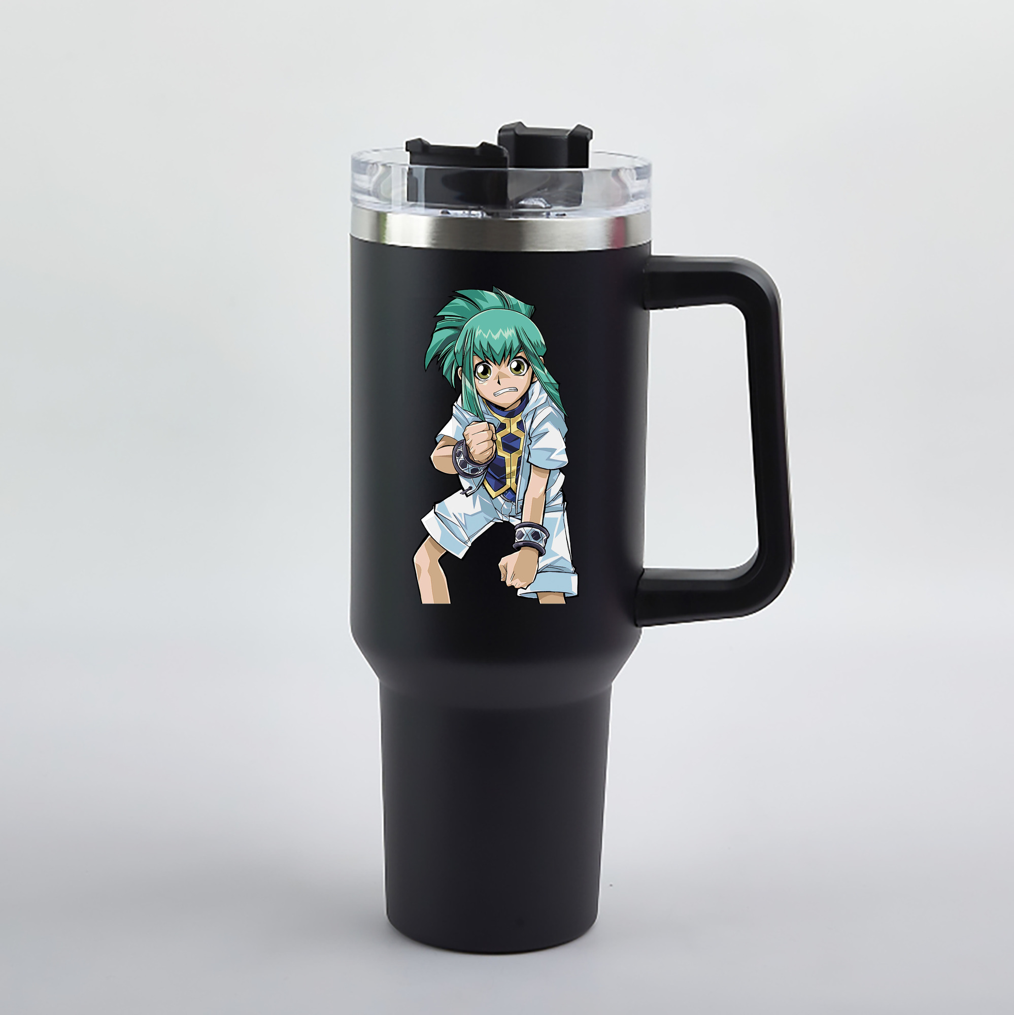（画像用） 遊☆戯☆王 Yu-Gi-Oh! 1200mL車用タンブラー（カラープリント）