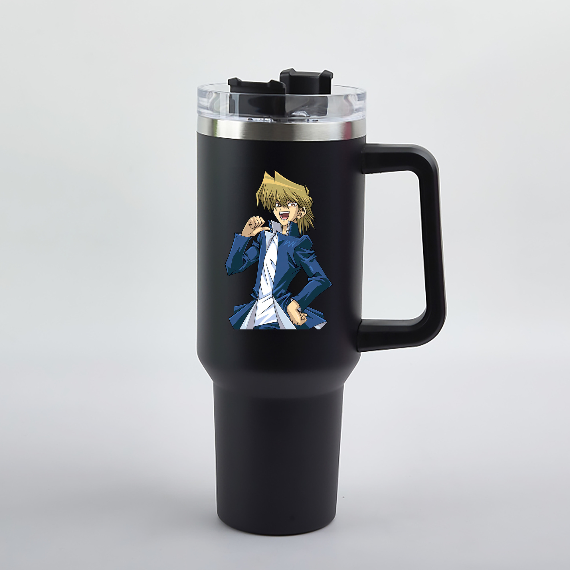 （画像用） 遊☆戯☆王 Yu-Gi-Oh! 1200mL車用タンブラー（カラープリント）