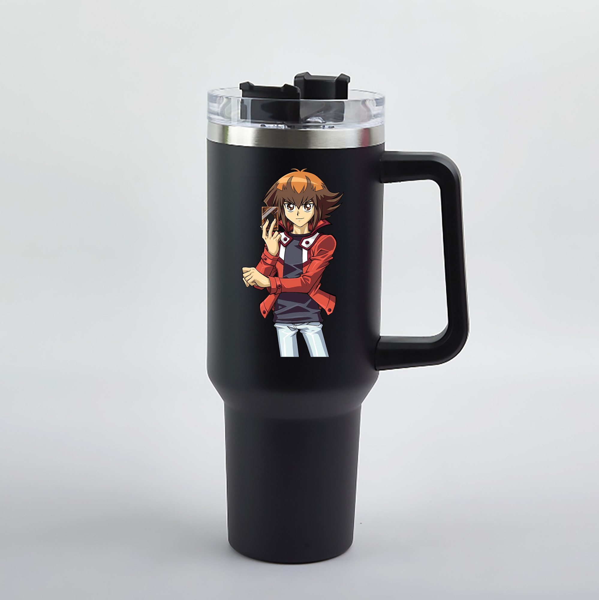 （画像用） 遊☆戯☆王 Yu-Gi-Oh! 1200mL車用タンブラー（カラープリント）
