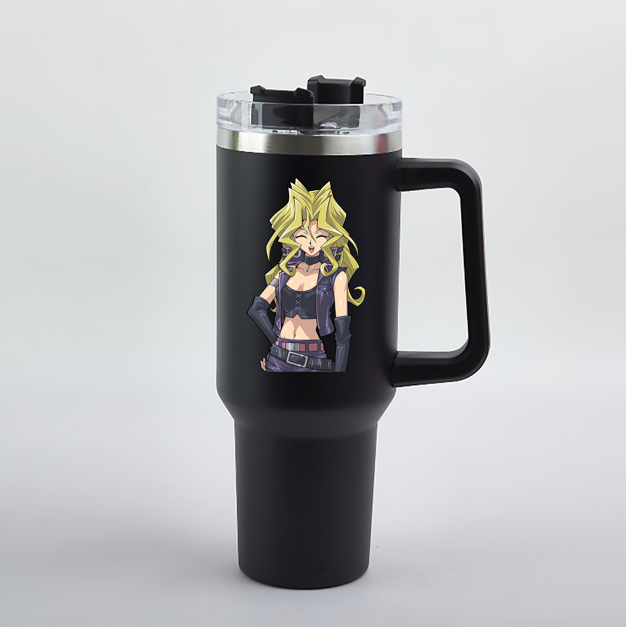 （画像用） 遊☆戯☆王 Yu-Gi-Oh! 1200mL車用タンブラー（カラープリント）