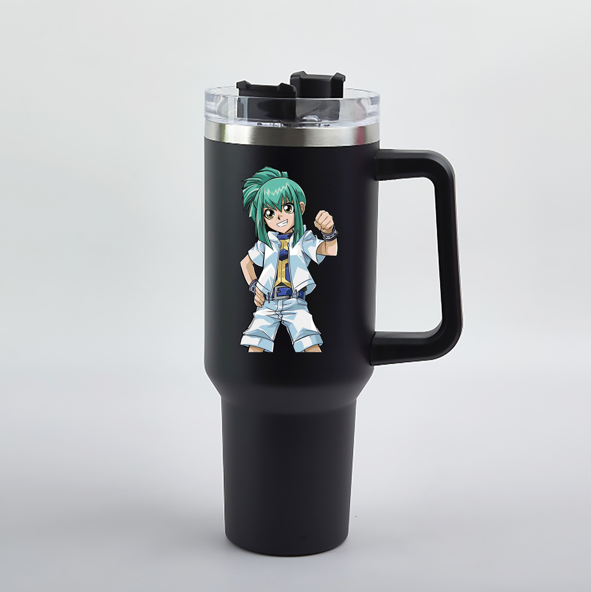 （画像用） 遊☆戯☆王 Yu-Gi-Oh! 1200mL車用タンブラー（カラープリント）