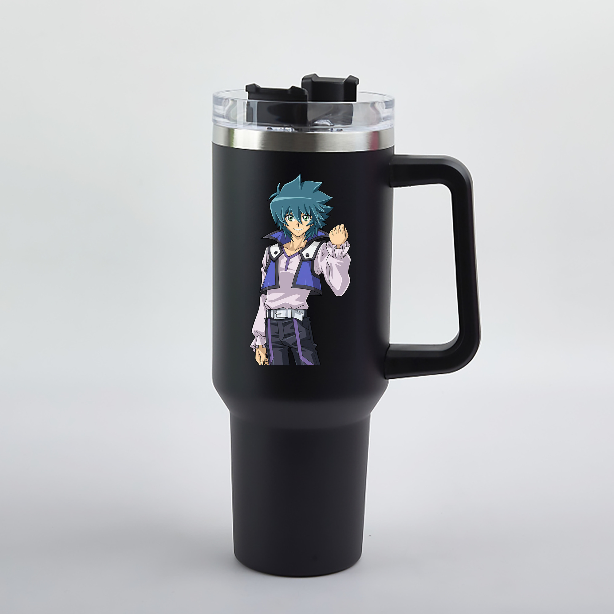 （画像用） 遊☆戯☆王 Yu-Gi-Oh! 1200mL車用タンブラー（カラープリント）