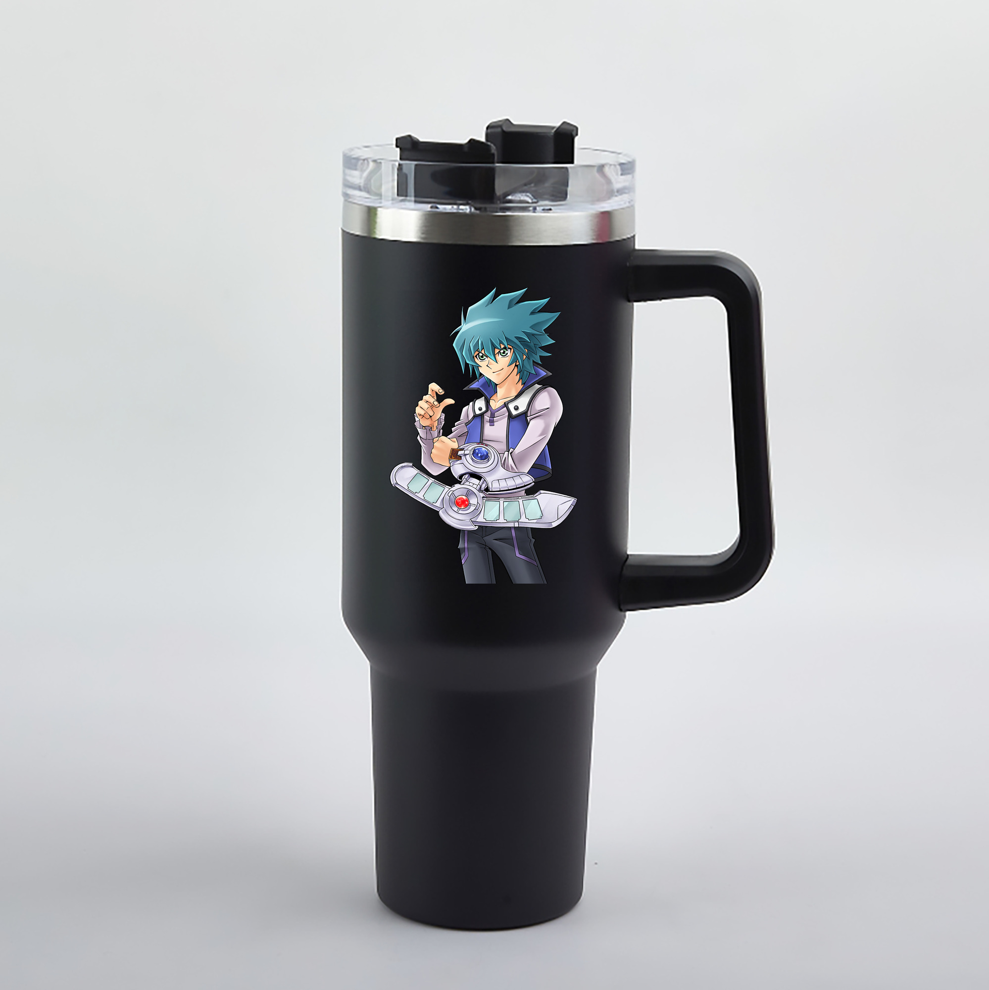 （画像用） 遊☆戯☆王 Yu-Gi-Oh! 1200mL車用タンブラー（カラープリント）