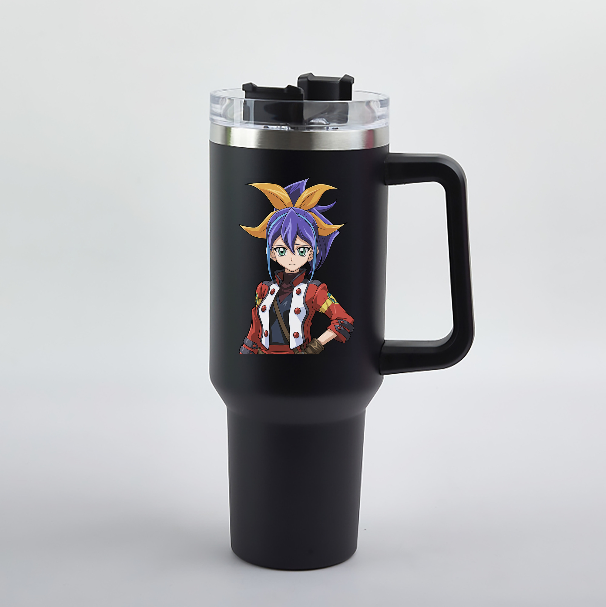 （画像用） 遊☆戯☆王 Yu-Gi-Oh! 1200mL車用タンブラー（カラープリント）