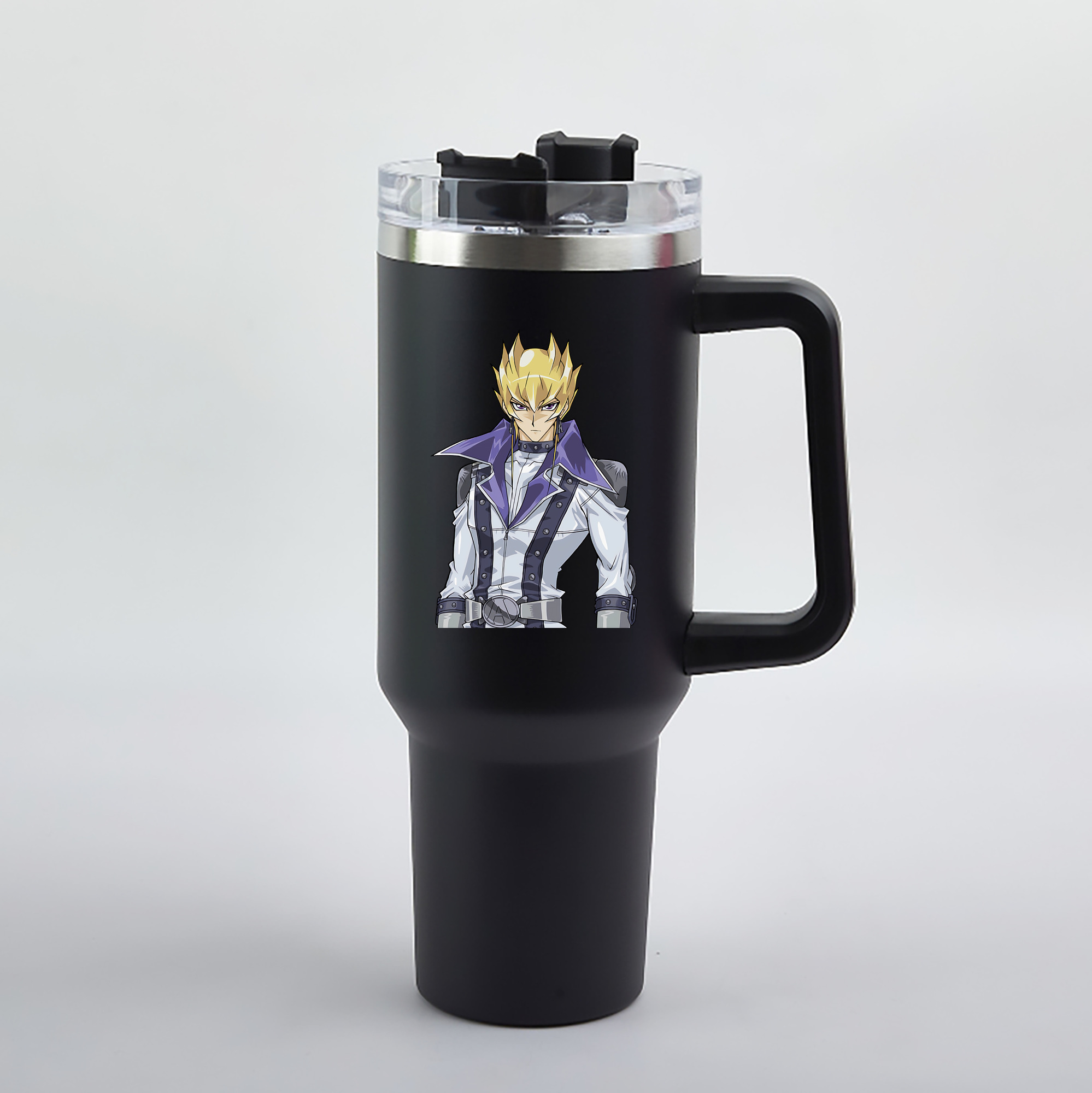 （画像用） 遊☆戯☆王 Yu-Gi-Oh! 1200mL車用タンブラー（カラープリント）