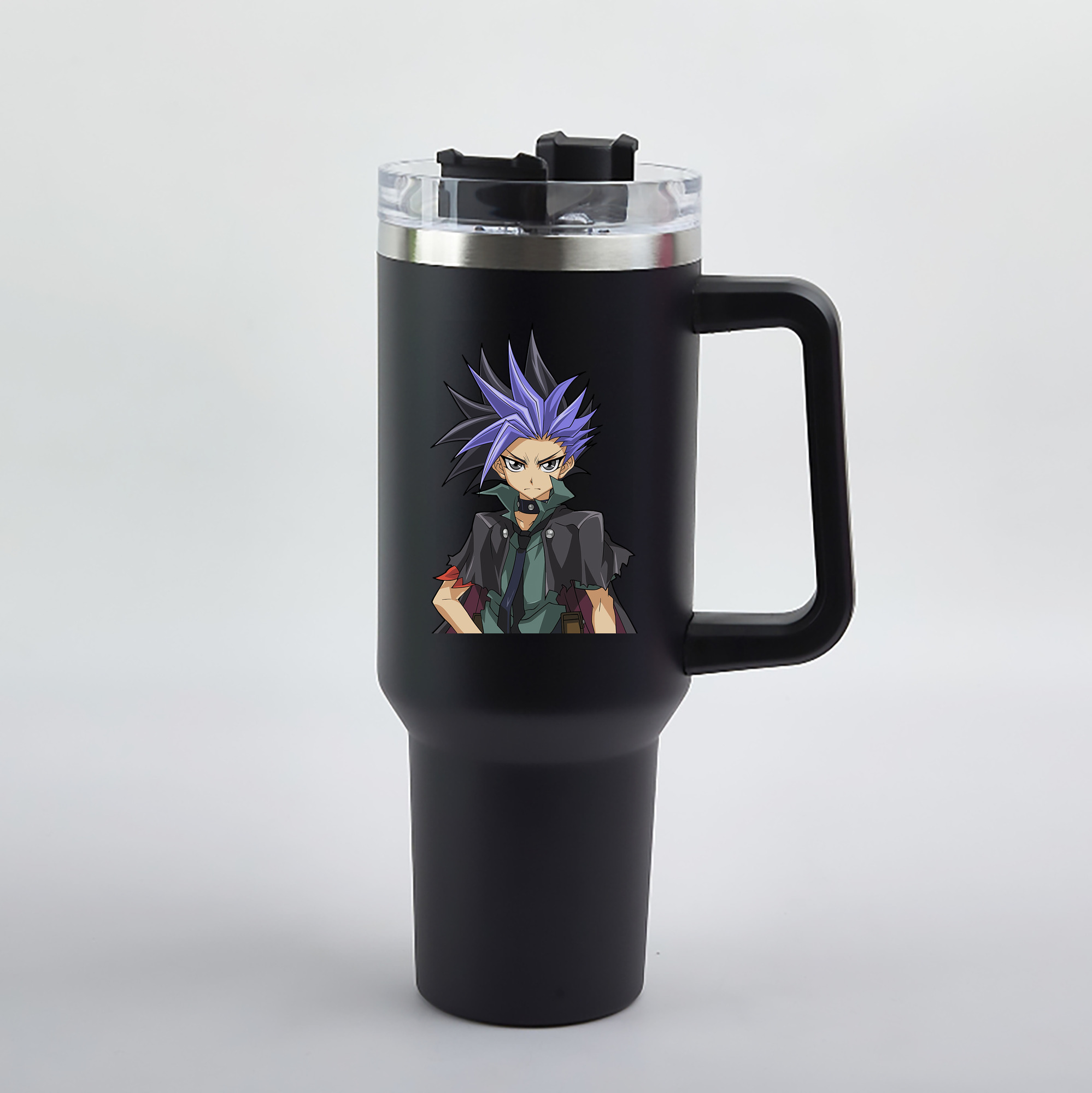 （画像用） 遊☆戯☆王 Yu-Gi-Oh! 1200mL車用タンブラー（カラープリント）