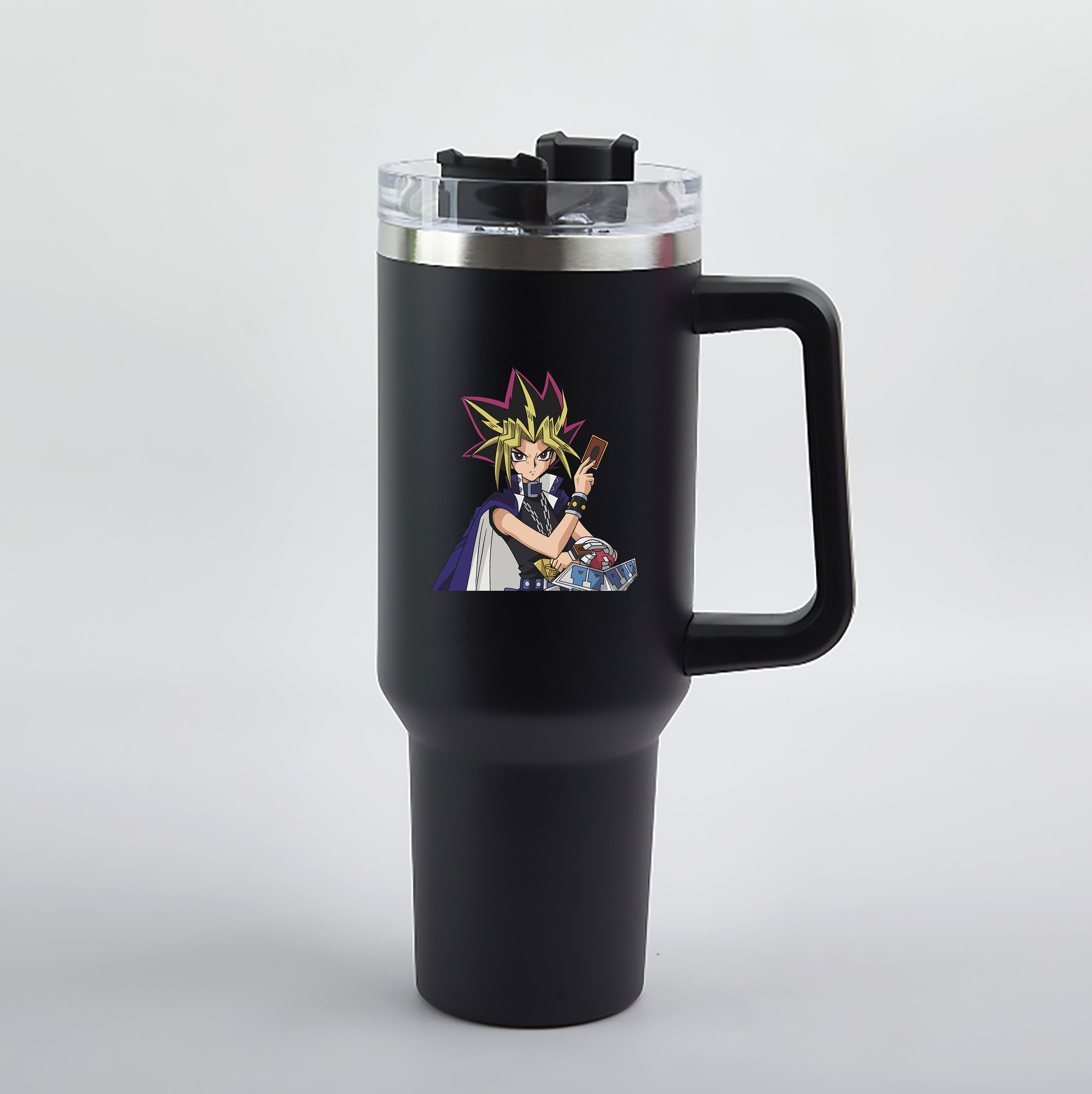 （画像用） 遊☆戯☆王 Yu-Gi-Oh! 1200mL車用タンブラー（カラープリント）