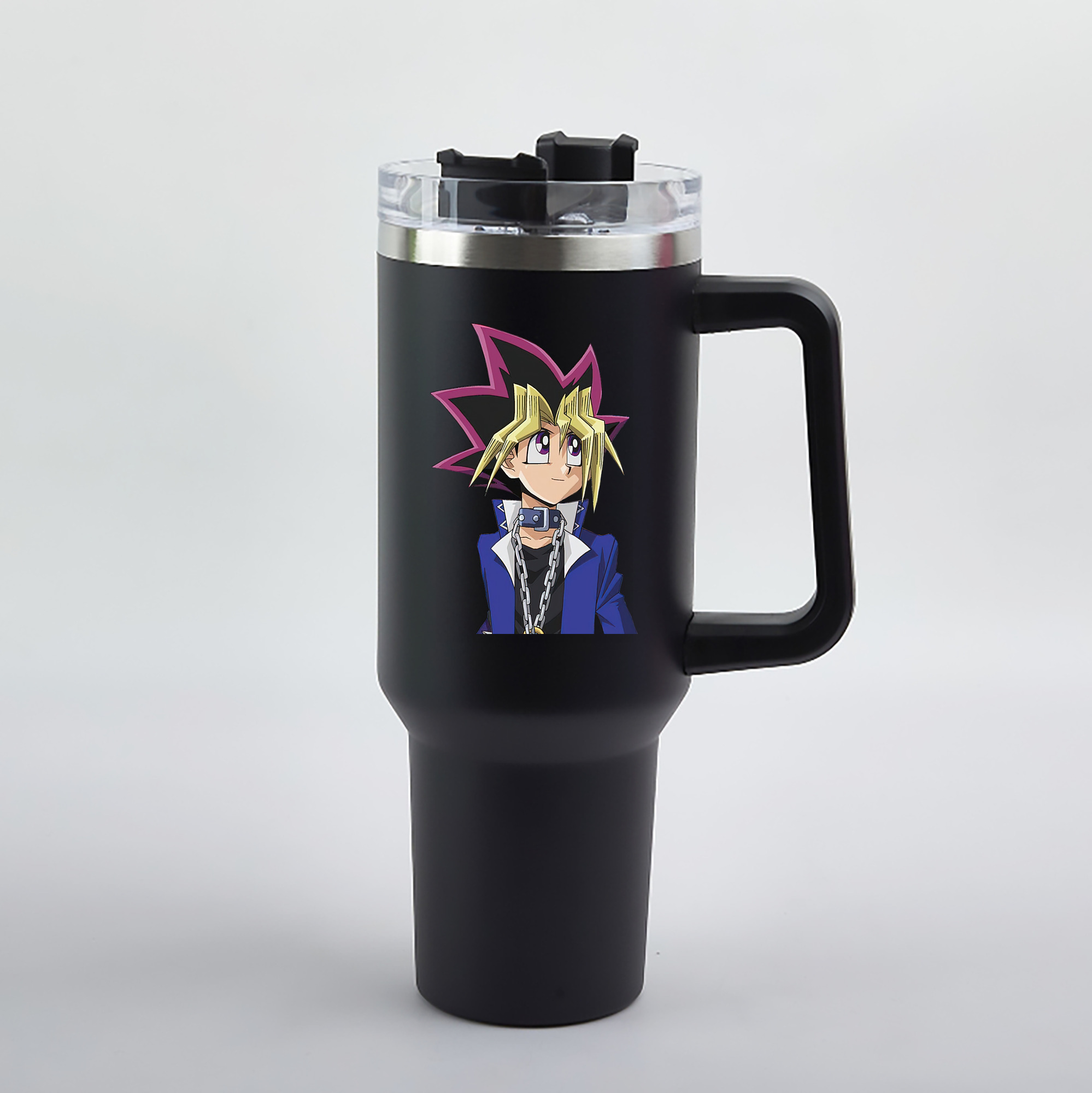 （画像用） 遊☆戯☆王 Yu-Gi-Oh! 1200mL車用タンブラー（カラープリント）