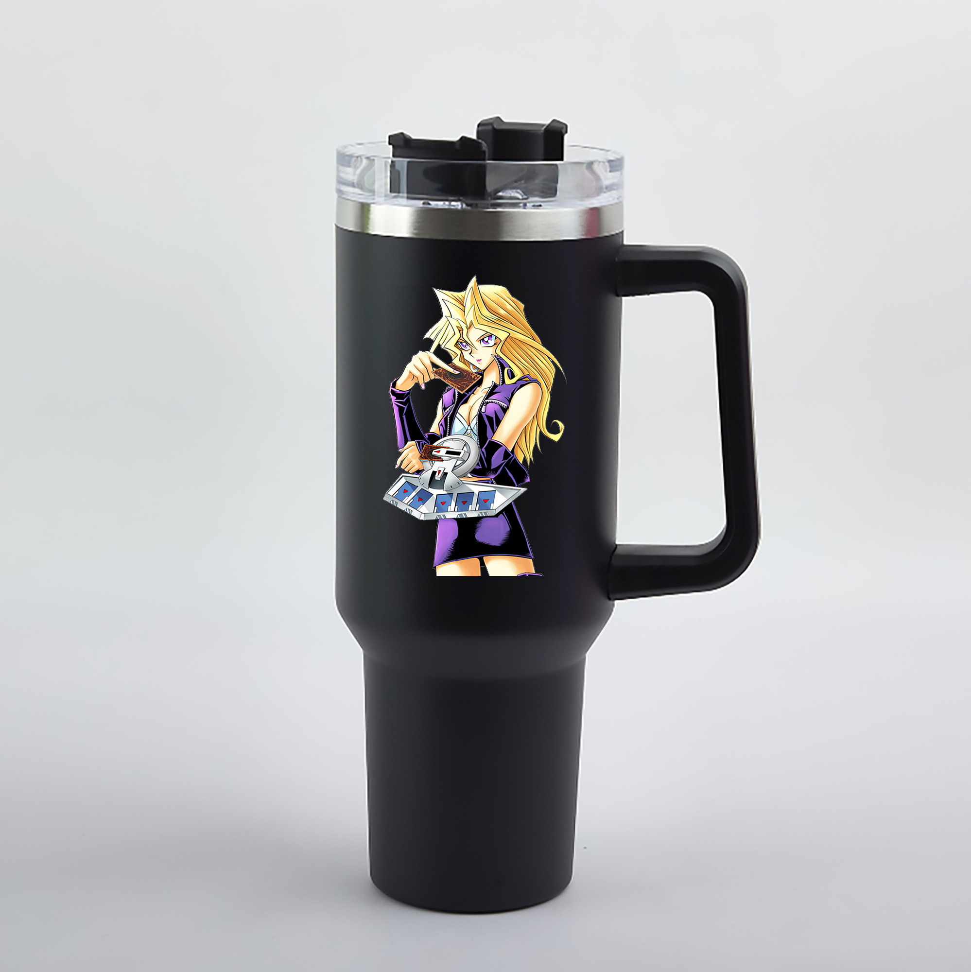 （画像用） 遊☆戯☆王 Yu-Gi-Oh! 1200mL車用タンブラー（カラープリント）