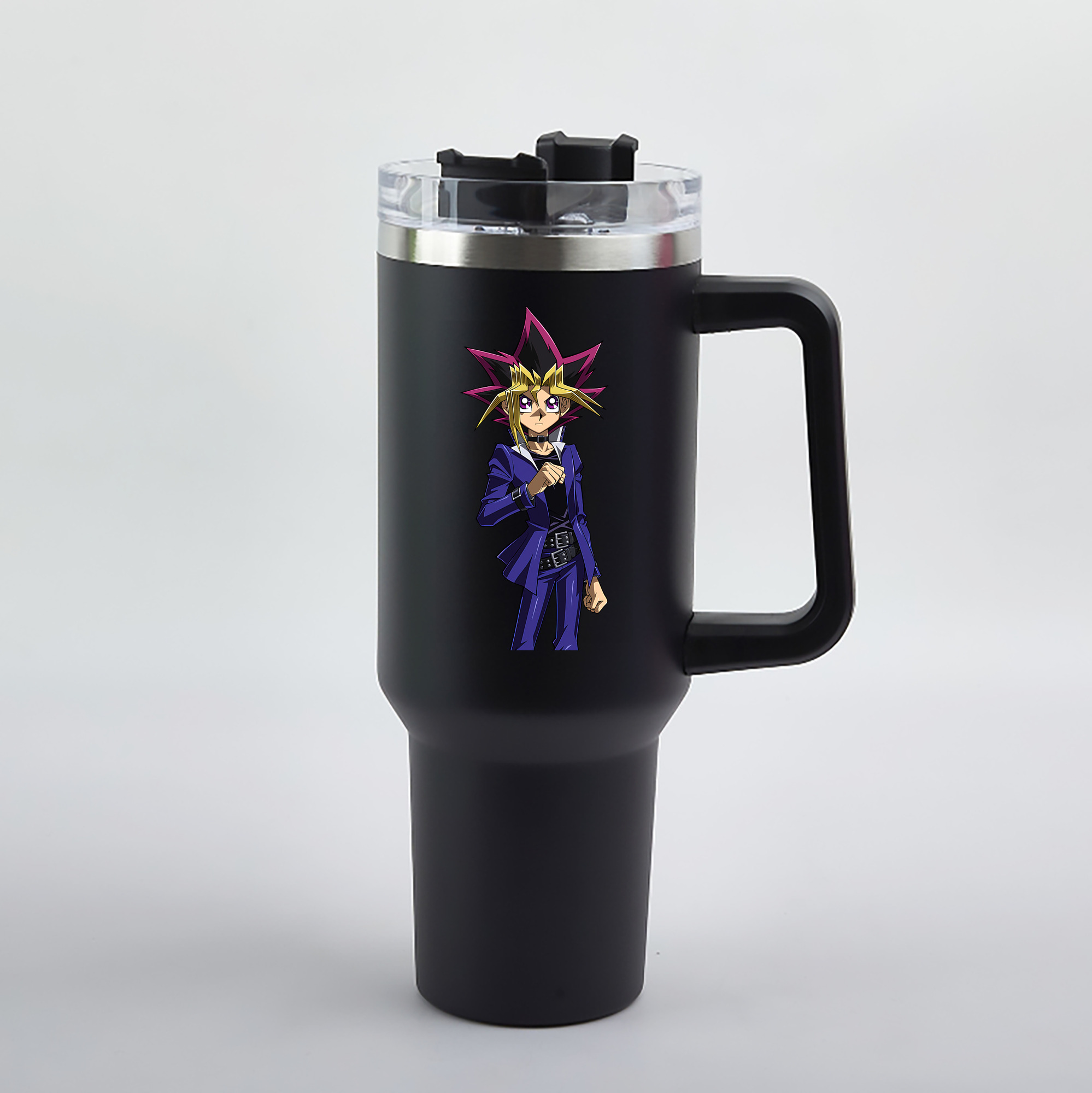 （画像用） 遊☆戯☆王 Yu-Gi-Oh! 1200mL車用タンブラー（カラープリント）