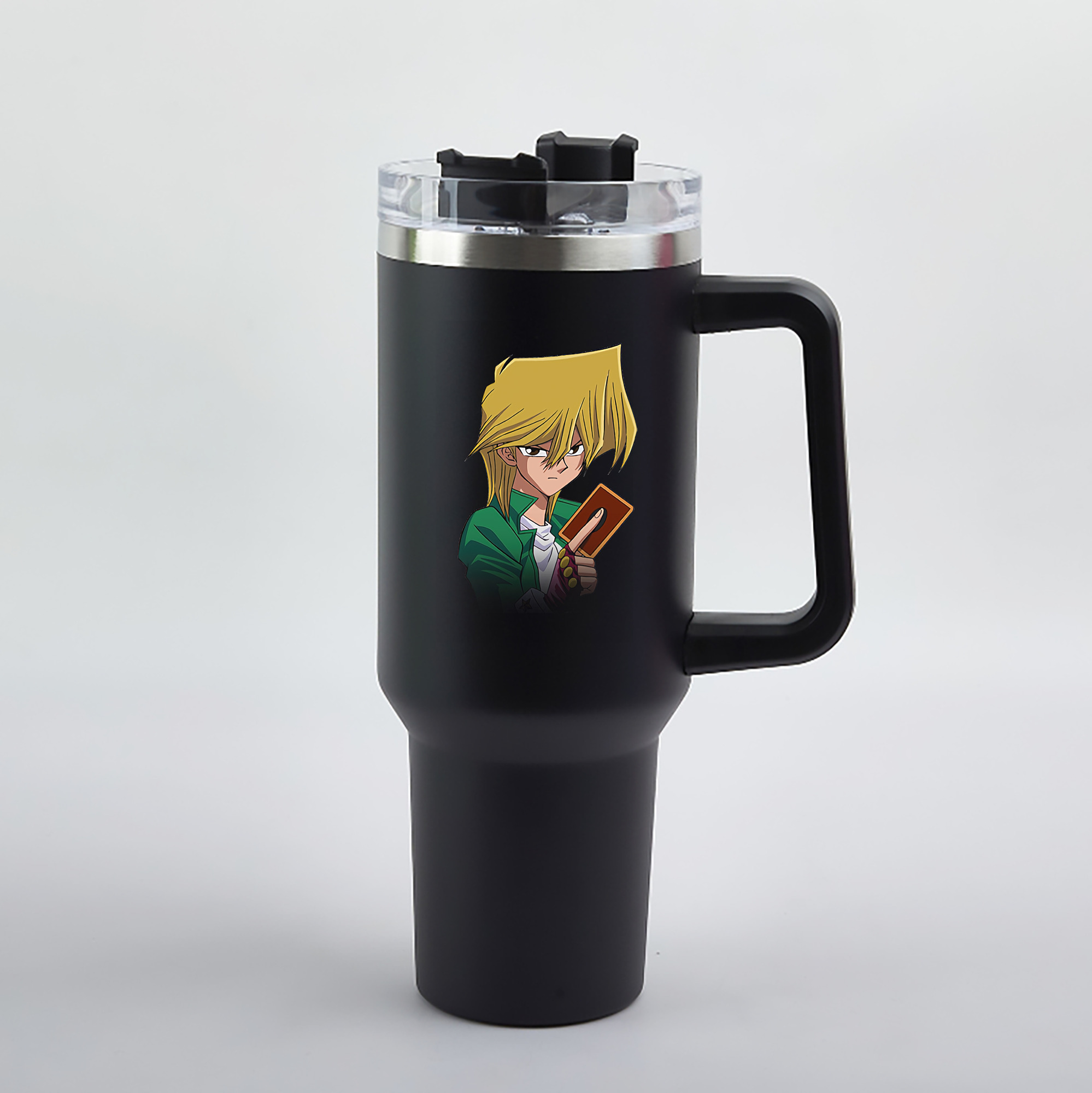 （画像用） 遊☆戯☆王 Yu-Gi-Oh! 1200mL車用タンブラー（カラープリント）