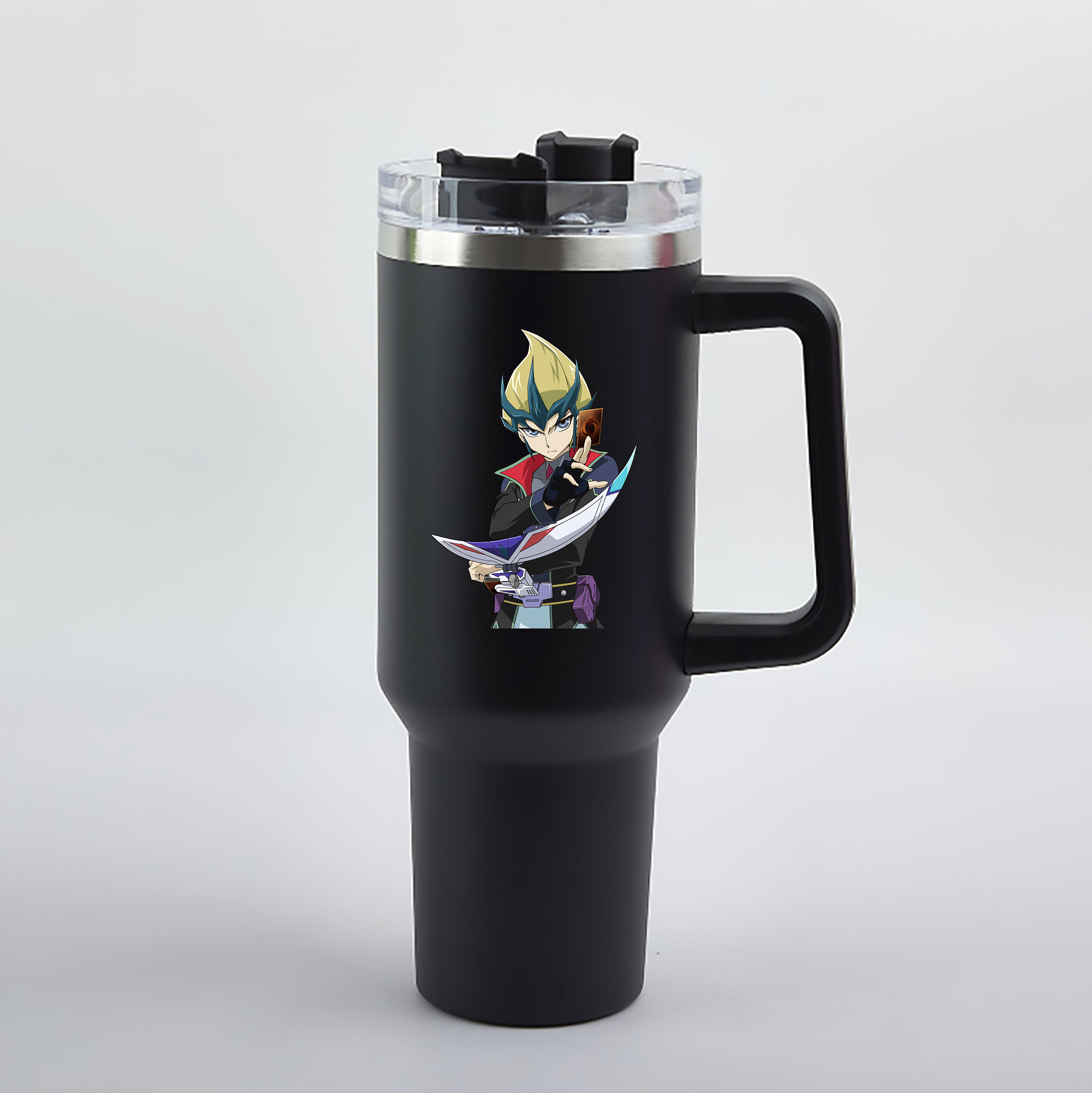 （画像用） 遊☆戯☆王 Yu-Gi-Oh! 1200mL車用タンブラー（カラープリント）