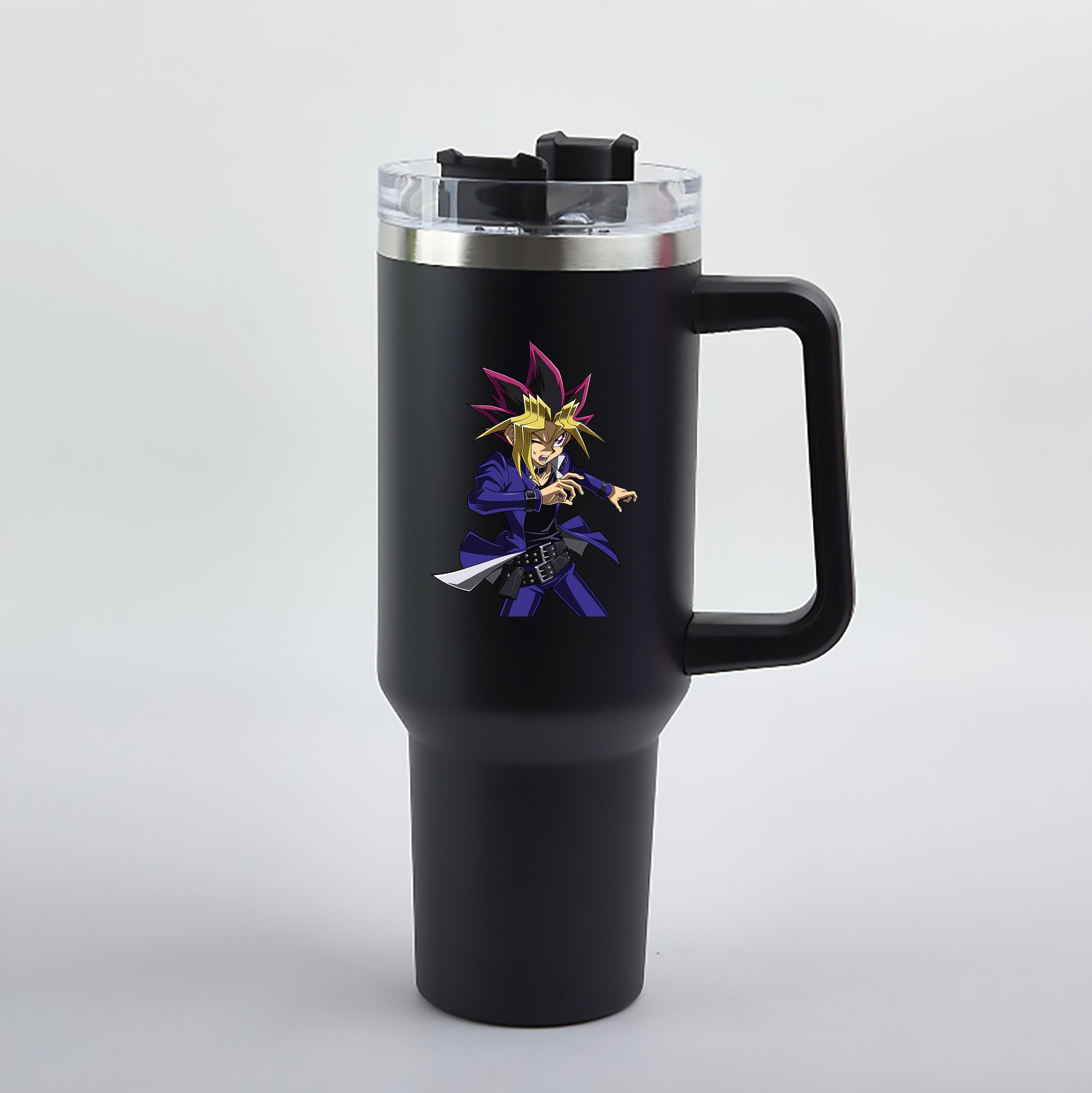（画像用） 遊☆戯☆王 Yu-Gi-Oh! 1200mL車用タンブラー（カラープリント）