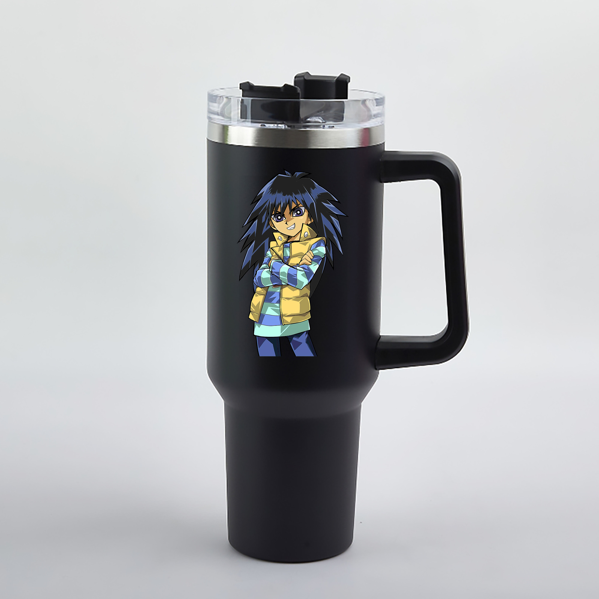 （画像用） 遊☆戯☆王 Yu-Gi-Oh! 1200mL車用タンブラー（カラープリント）