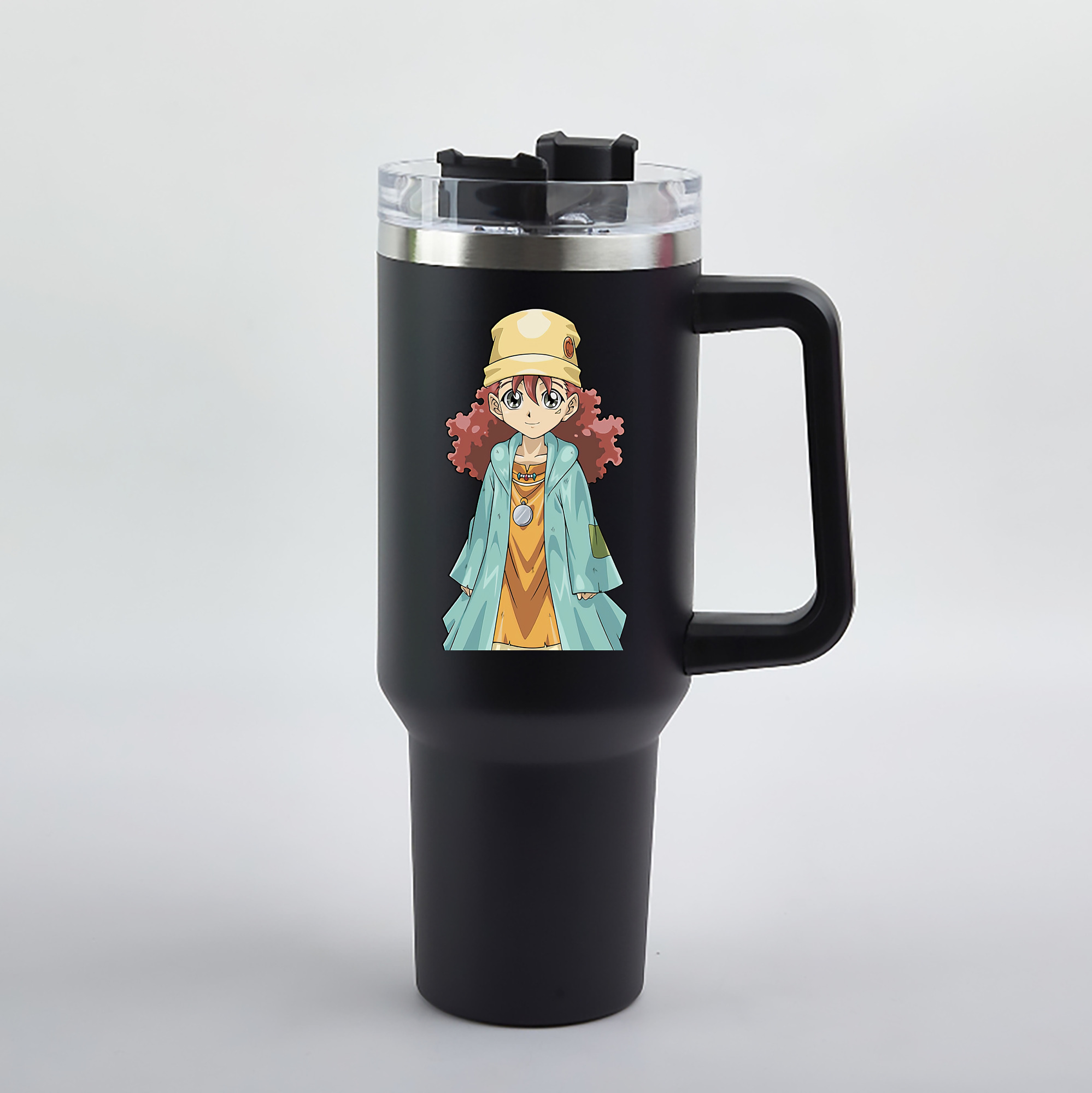 （画像用） 遊☆戯☆王 Yu-Gi-Oh! 1200mL車用タンブラー（カラープリント）