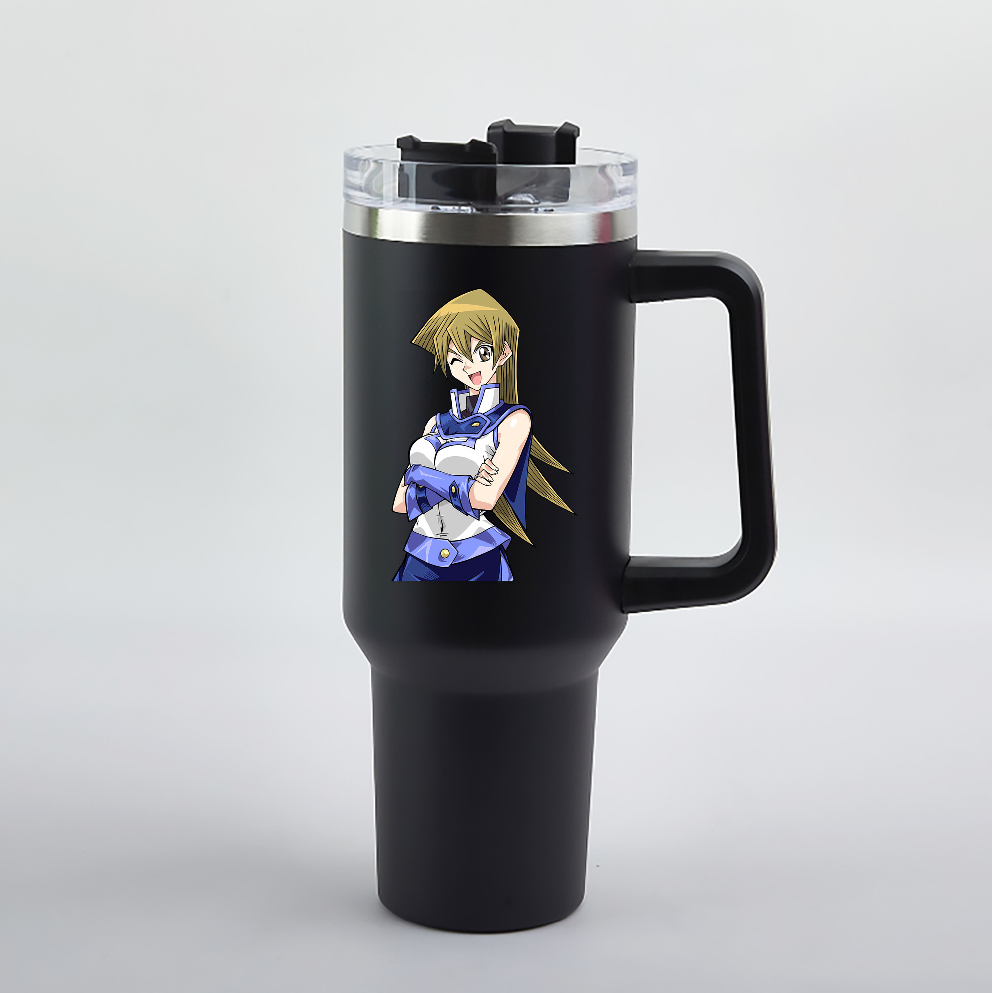 （画像用） 遊☆戯☆王 Yu-Gi-Oh! 1200mL車用タンブラー（カラープリント）