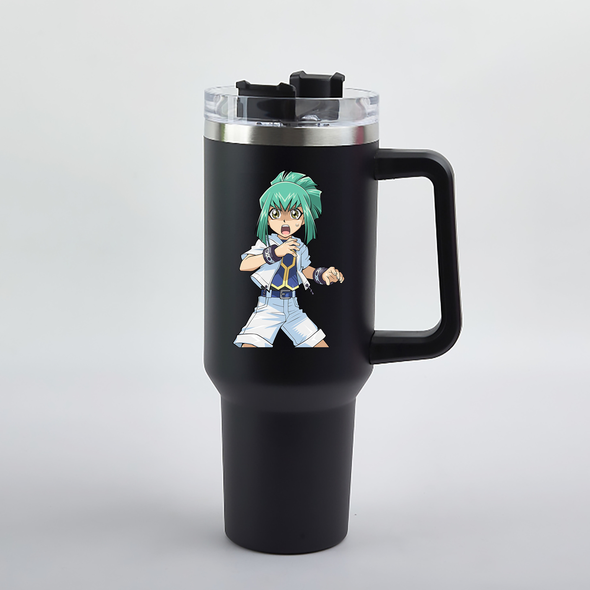 （画像用） 遊☆戯☆王 Yu-Gi-Oh! 1200mL車用タンブラー（カラープリント）