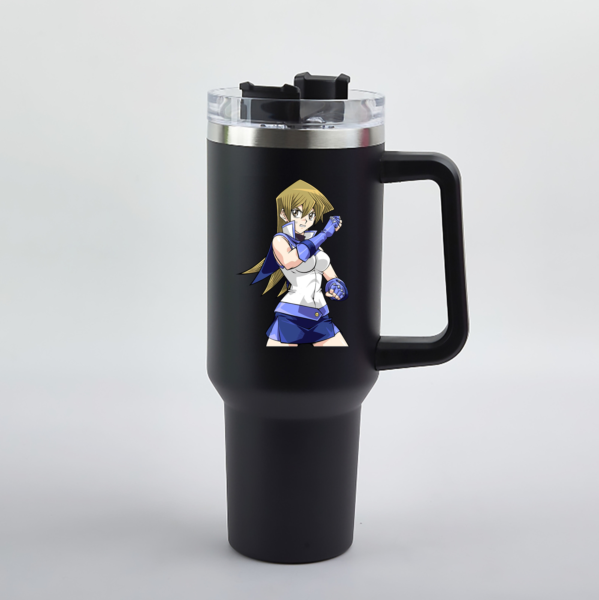 （画像用） 遊☆戯☆王 Yu-Gi-Oh! 1200mL車用タンブラー（カラープリント）