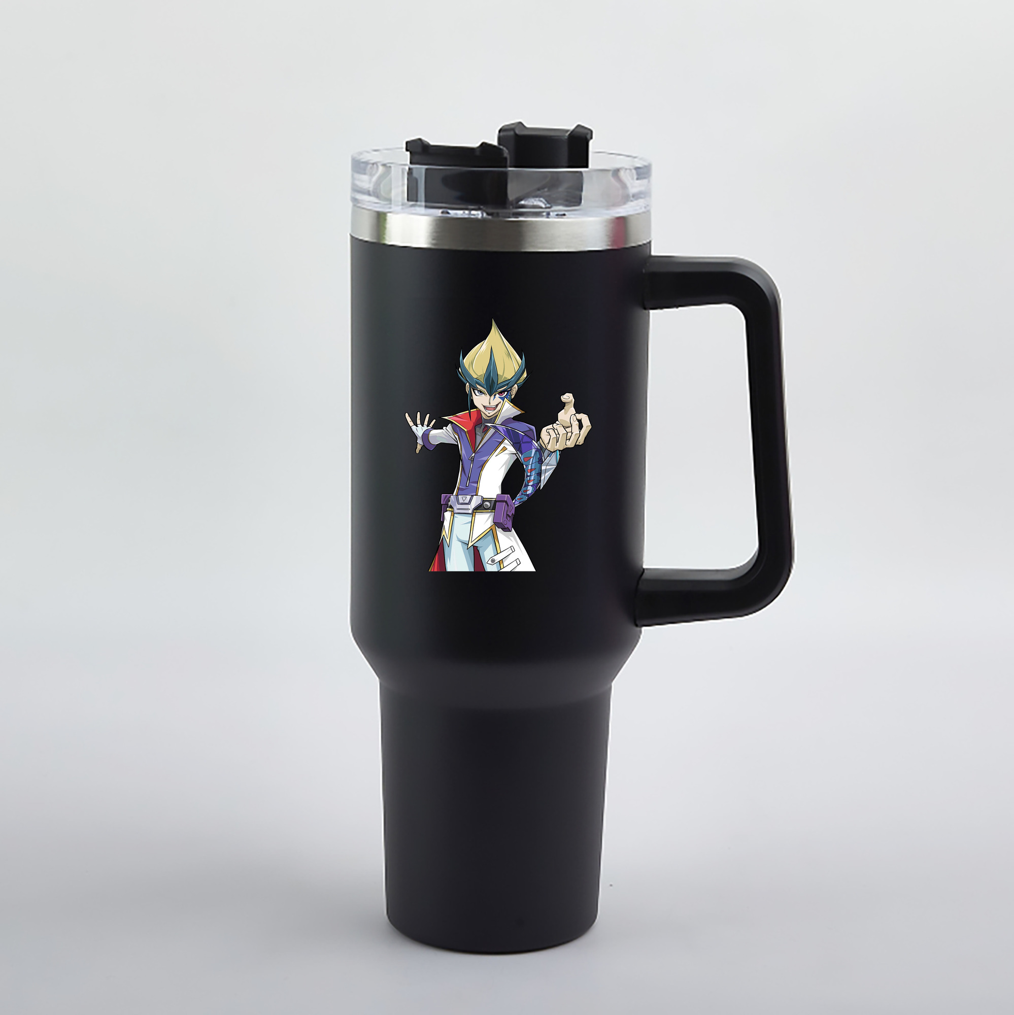 （画像用） 遊☆戯☆王 Yu-Gi-Oh! 1200mL車用タンブラー（カラープリント）