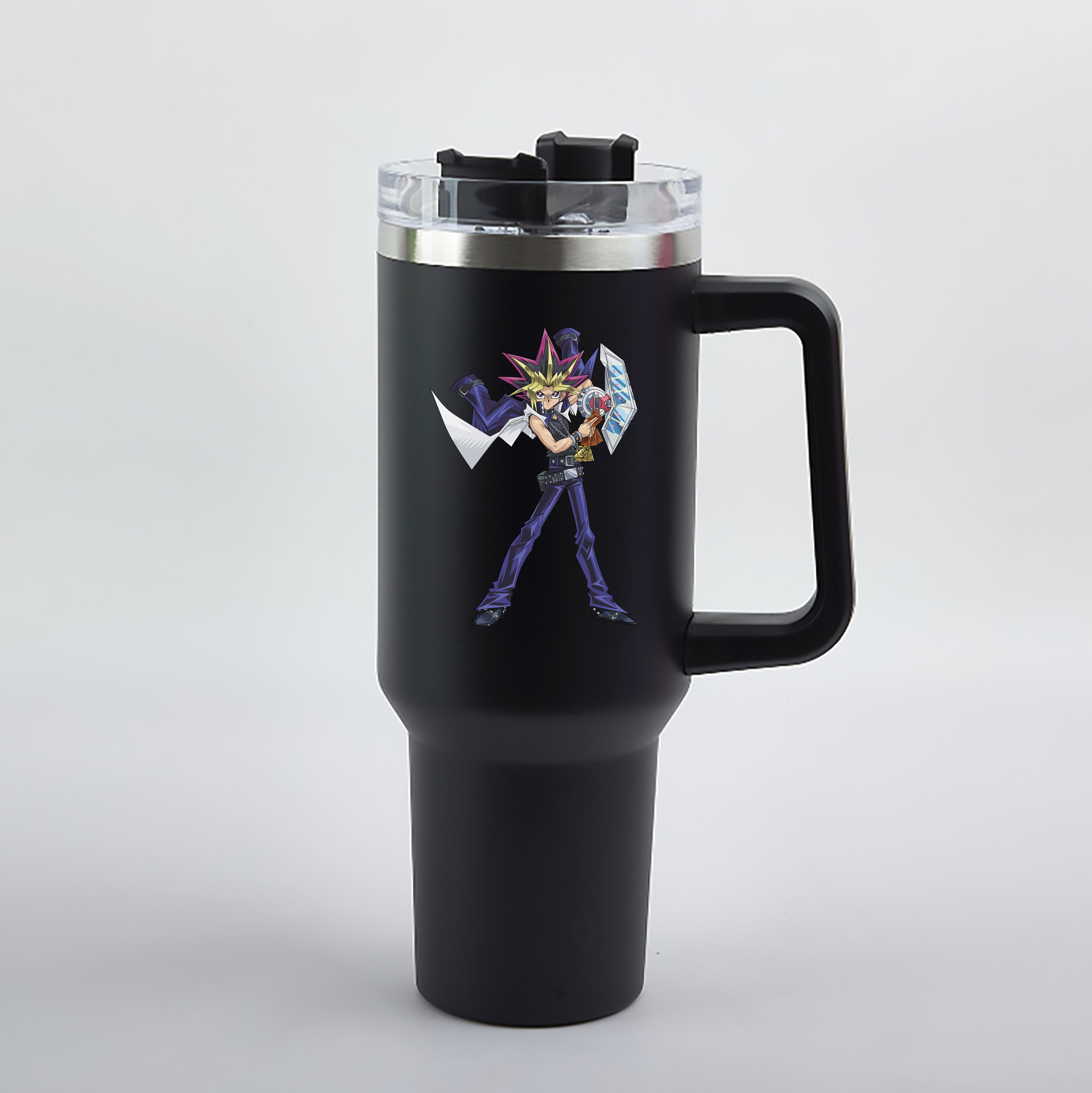 （画像用） 遊☆戯☆王 Yu-Gi-Oh! 1200mL車用タンブラー（カラープリント）