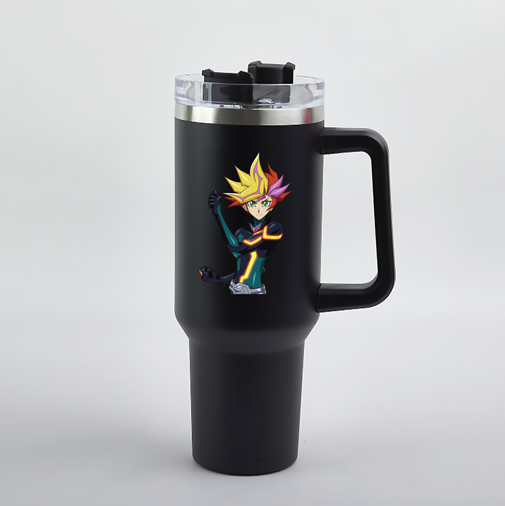 （画像用） 遊☆戯☆王 Yu-Gi-Oh! 1200mL車用タンブラー（カラープリント）