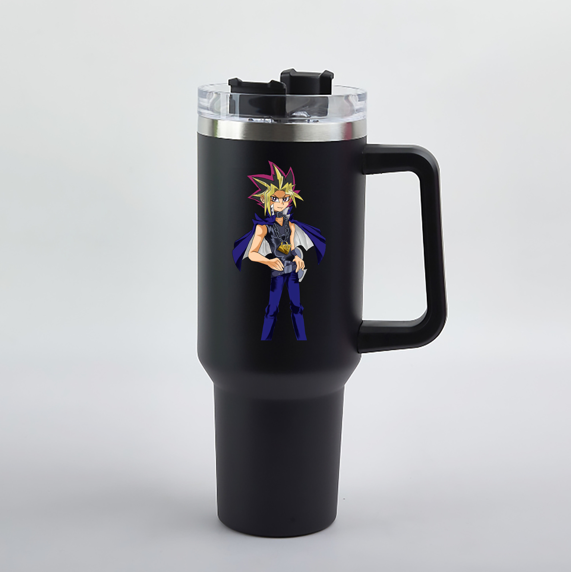 （画像用） 遊☆戯☆王 Yu-Gi-Oh! 1200mL車用タンブラー（カラープリント）